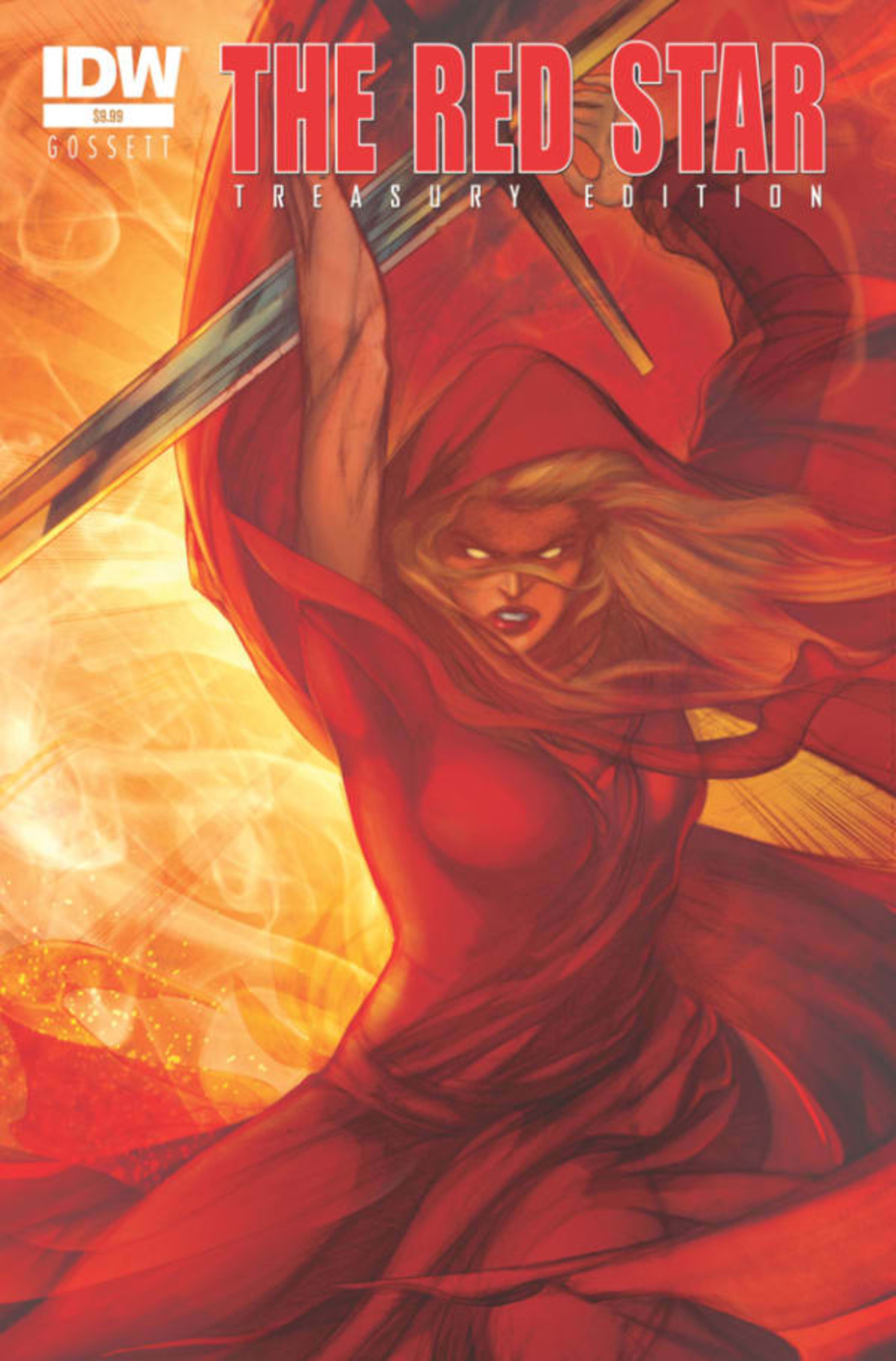 The Red Star Treasury Edition cover — © IDW Publishing
