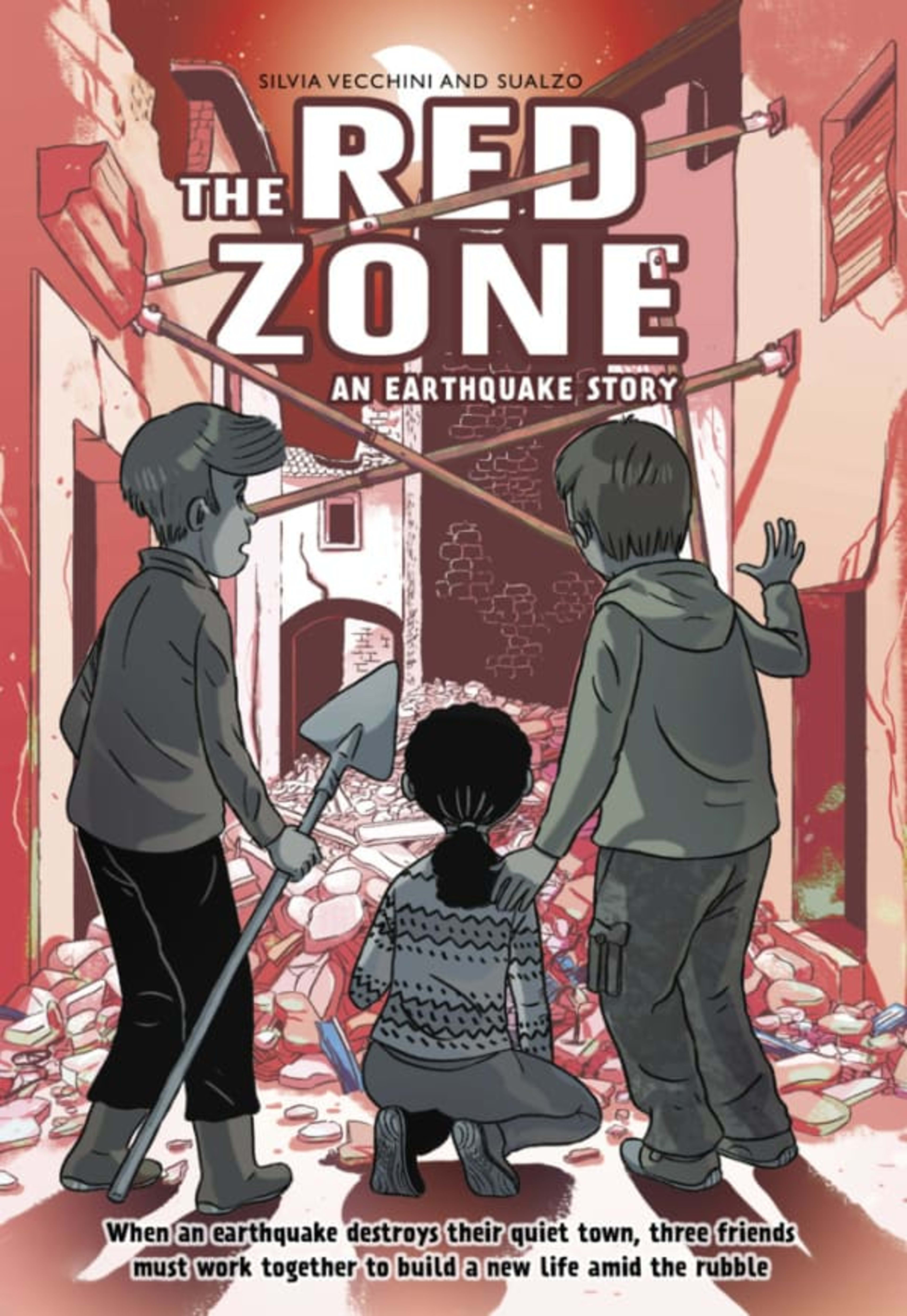 The Red Zone: An Earthquake Story cover — © Harry N. Abrams