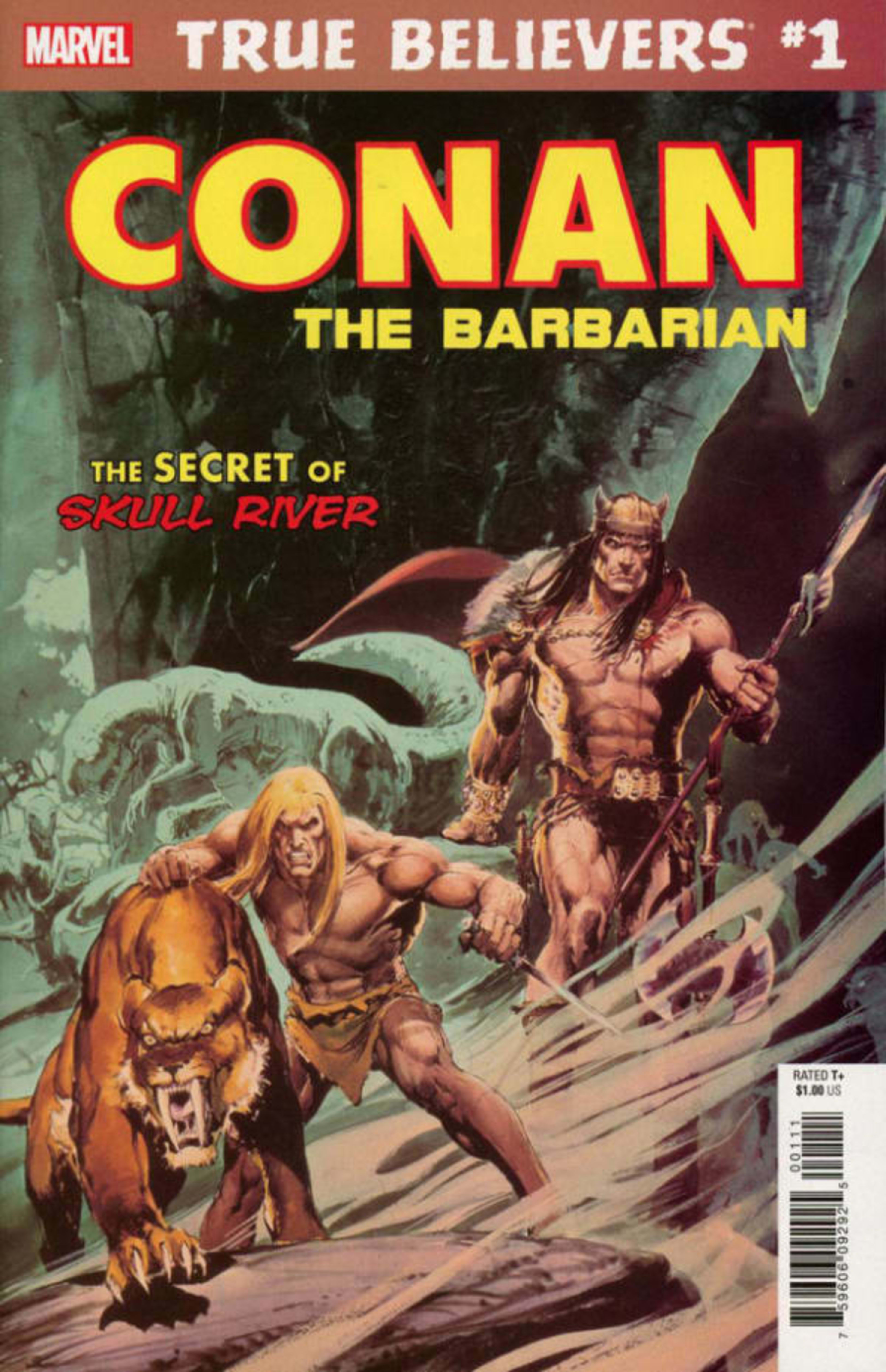 True Believers: Conan the Barbarian: The Secret of Skull River cover — © Marvel
