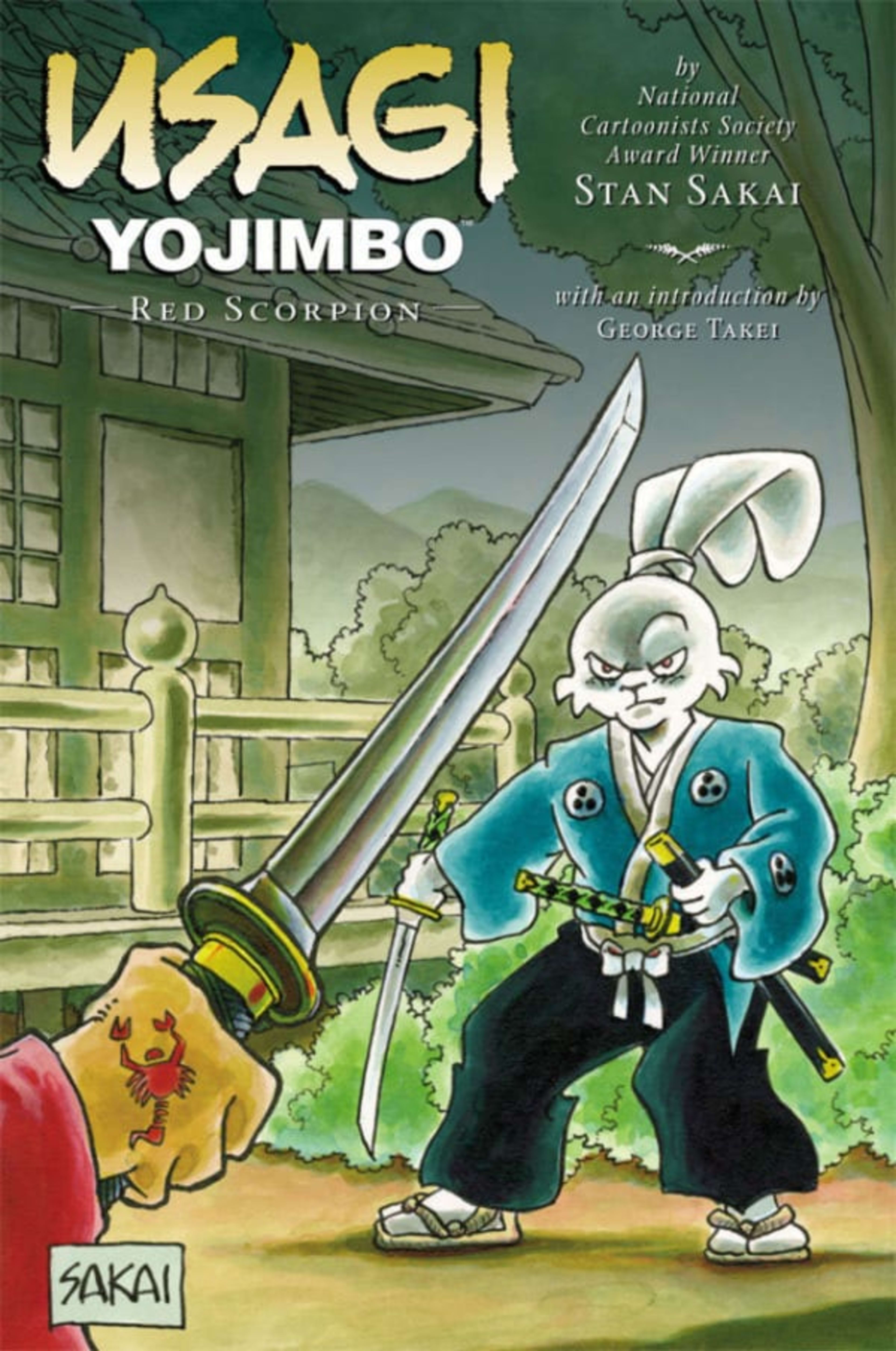 Usagi Yojimbo: Red Scorpion cover — © Dark Horse Comics
