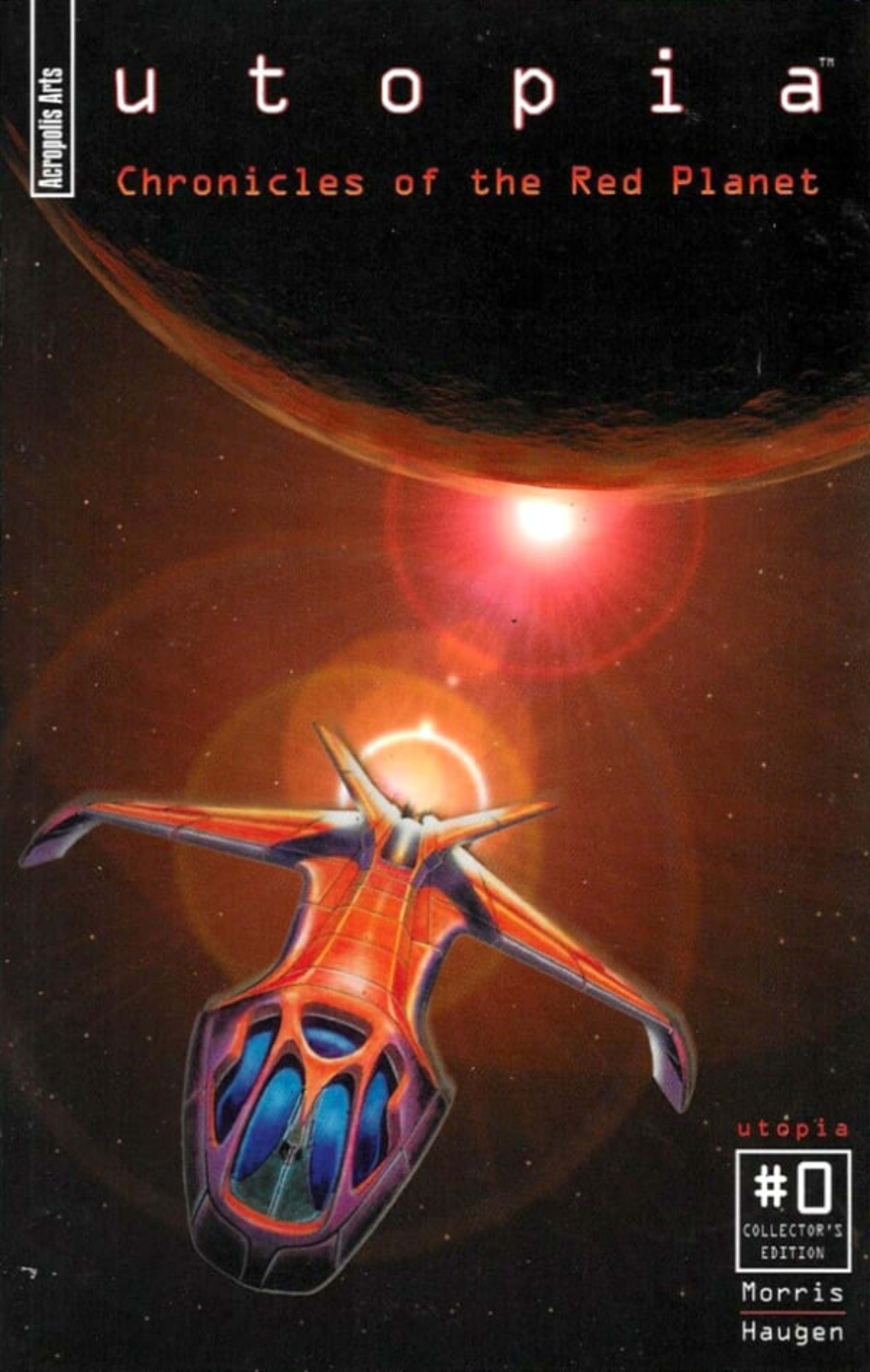 Utopia: Chronicles of the Red Planet cover — © Acropolis Arts