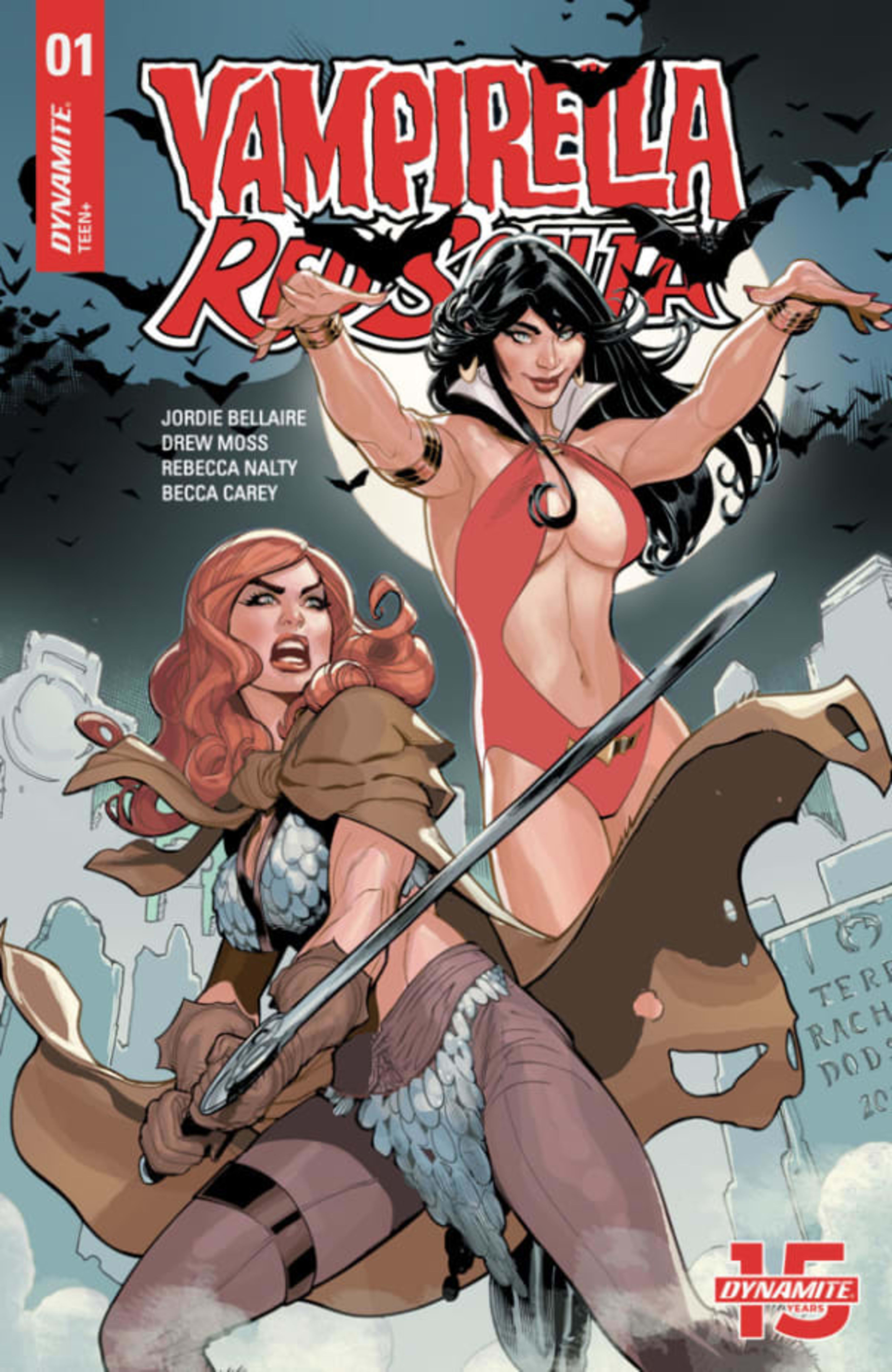 Vampirella/Red Sonja cover — © Dynamite Entertainment