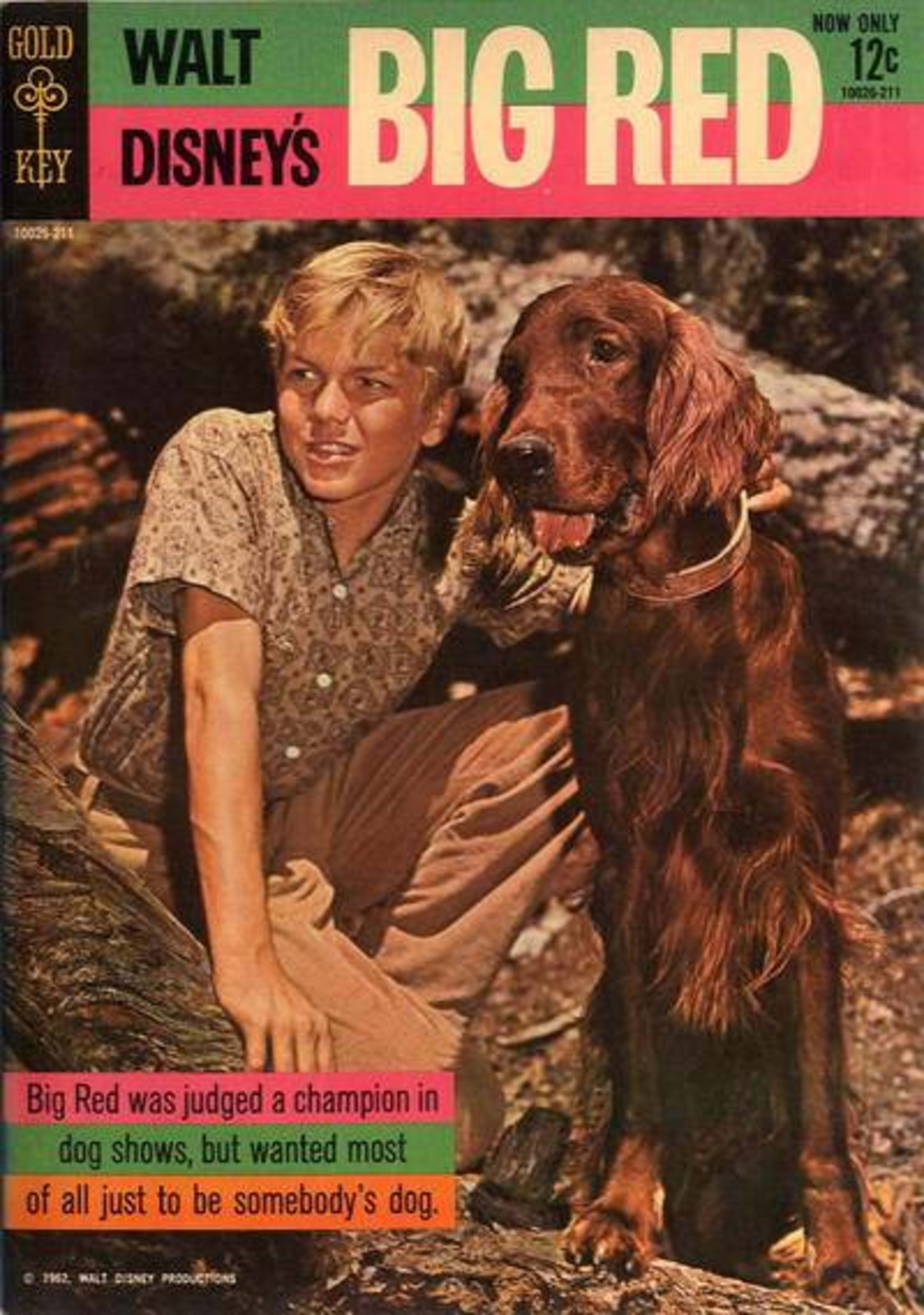 Walt Disney's Big Red cover — © Western Publishing