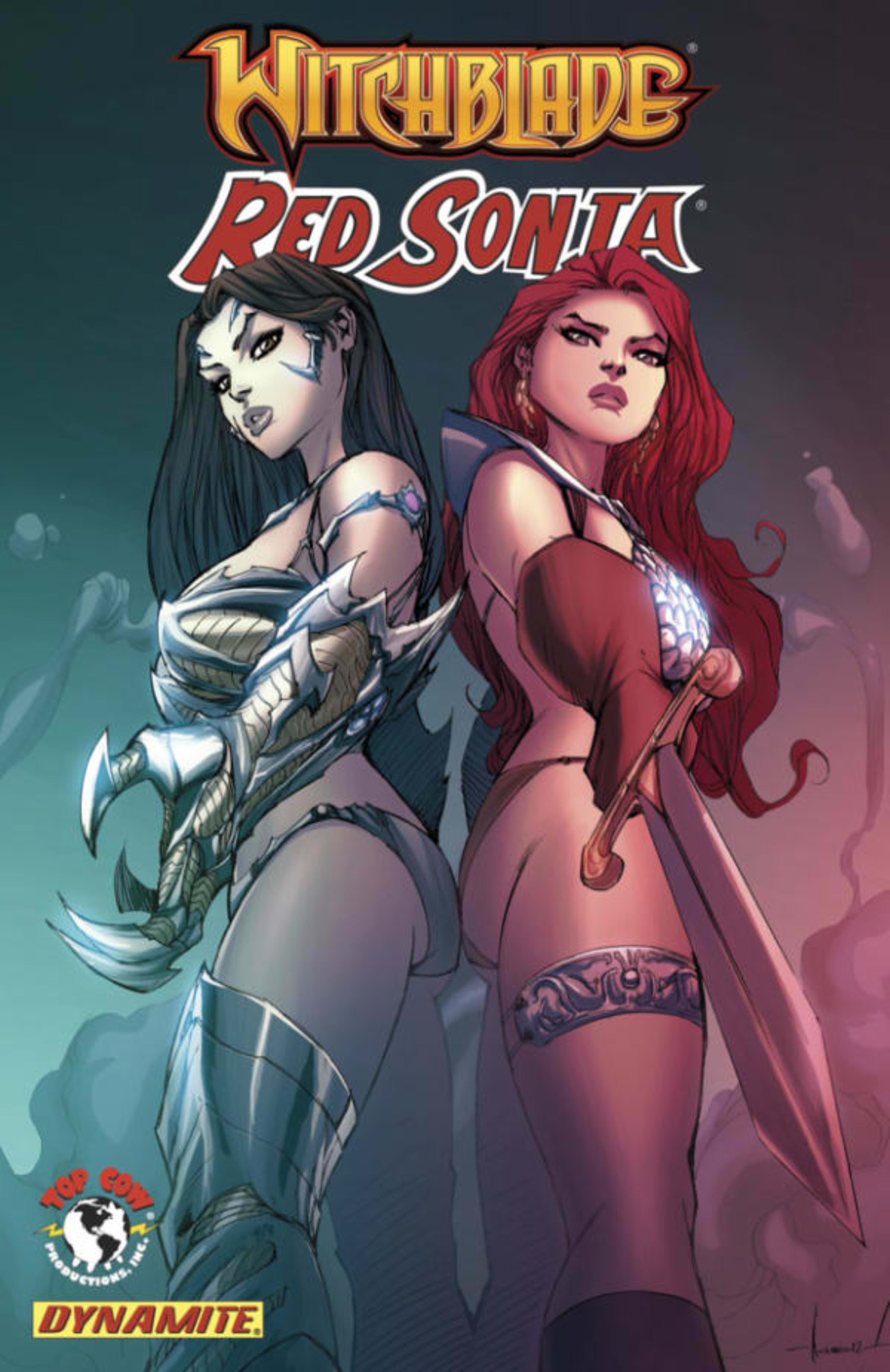 Witchblade/Red Sonja cover — © Dynamite Entertainment