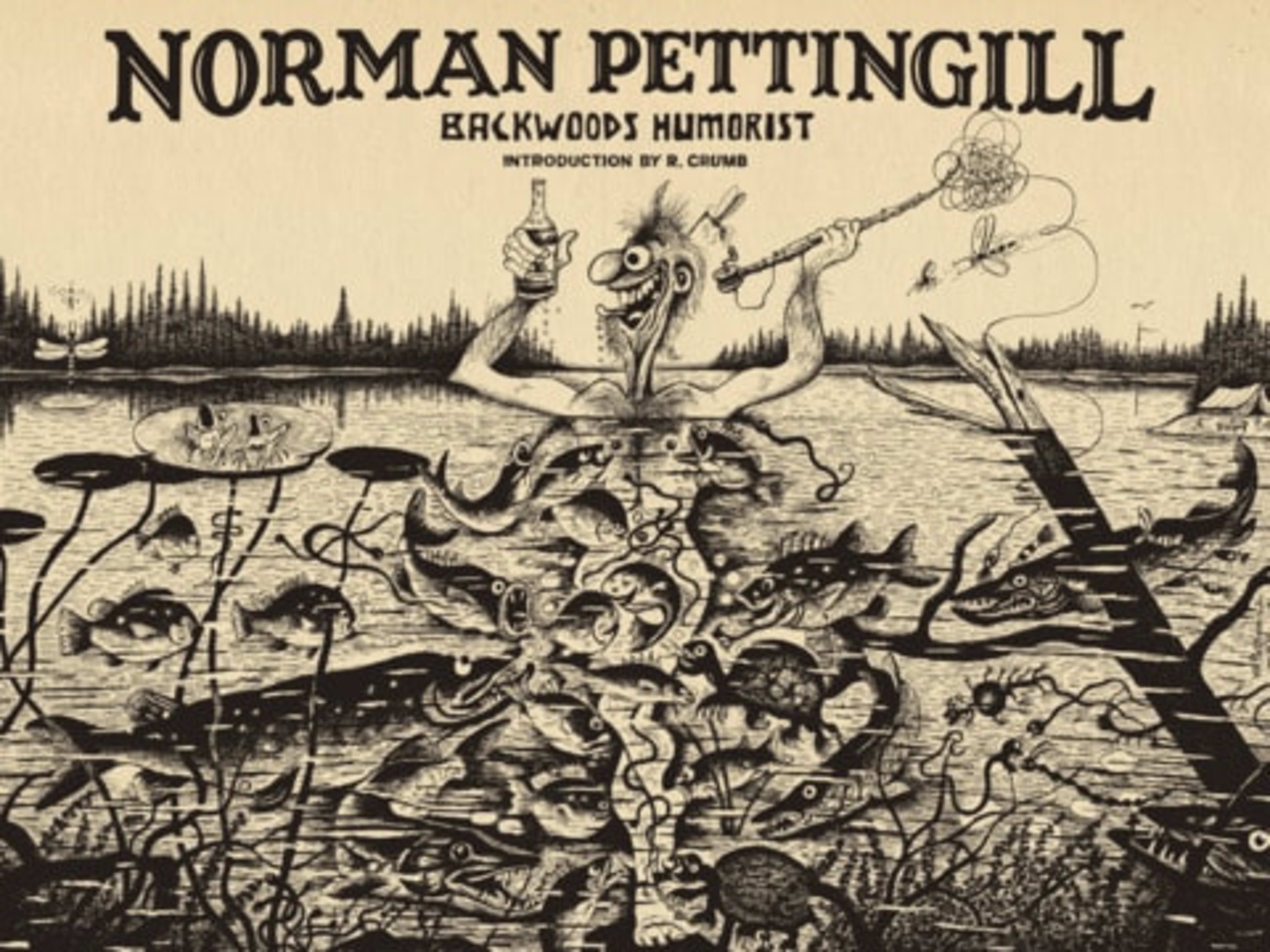 Norman Pettingill: Backwoods Humorist cover — © Fantagraphics