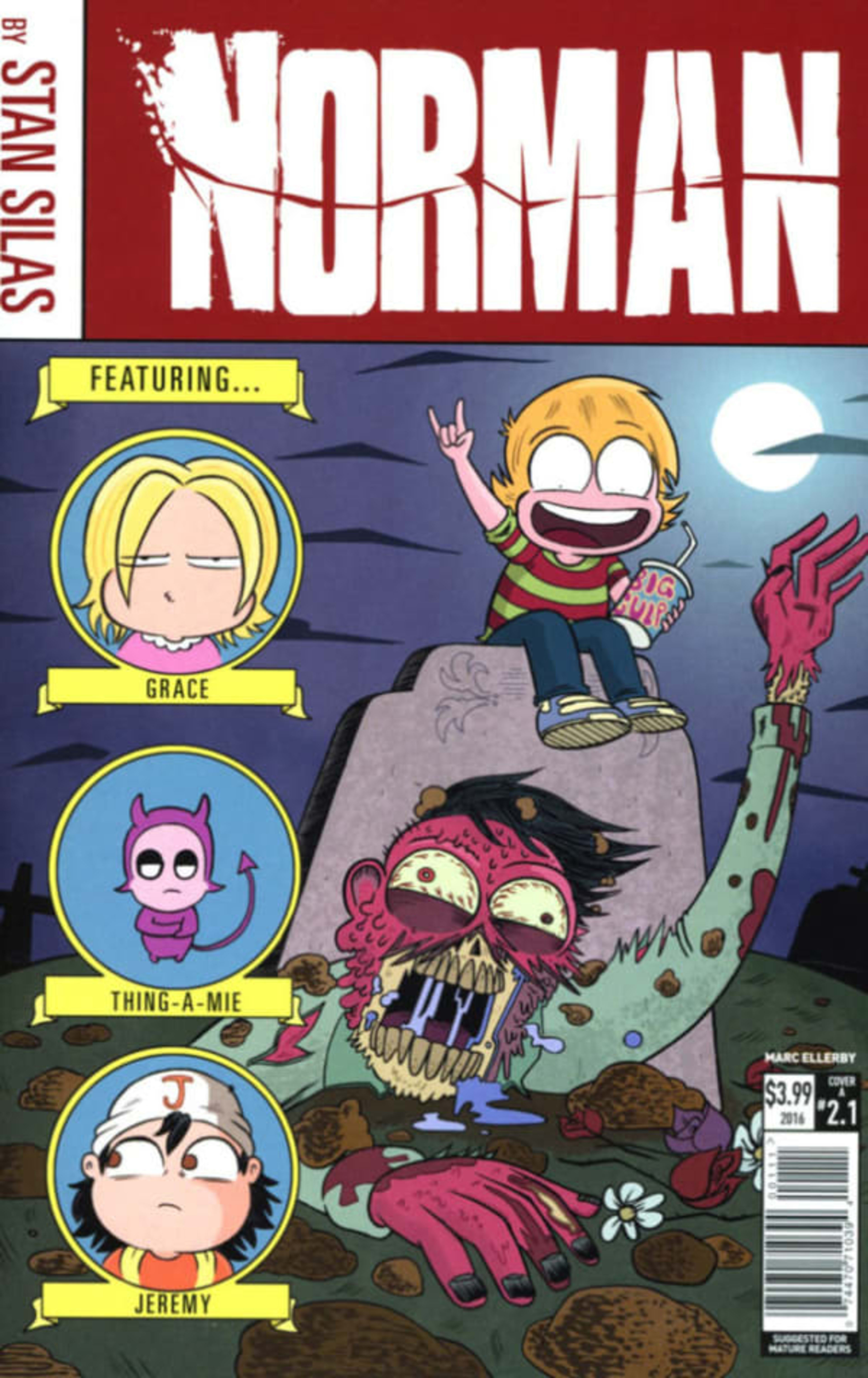 Norman: The First Slash cover — © Titan Comics