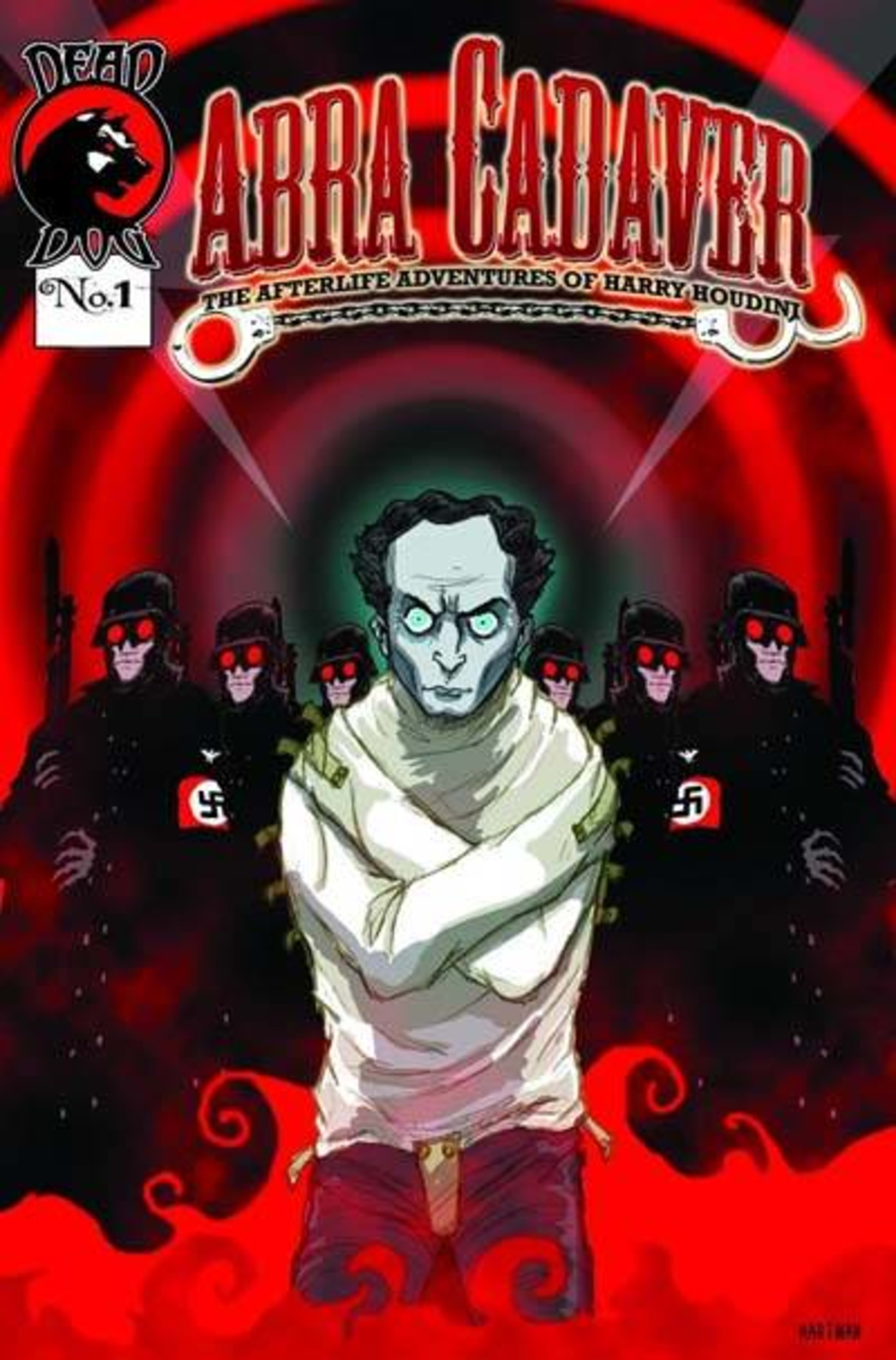 Abra Cadaver: The Afterlife Adventures of Harry Houdini cover — © Dead Dog