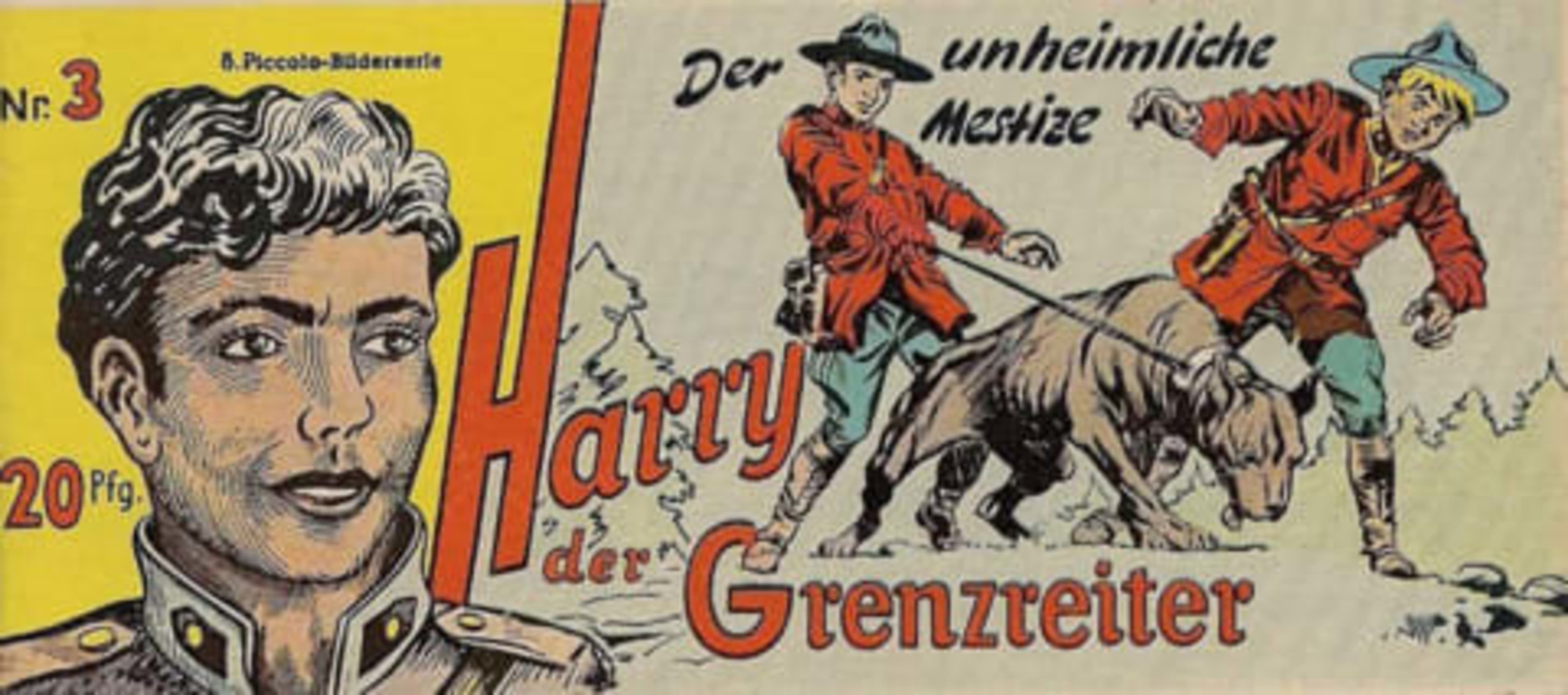 Harry der Grenzreiter cover — © Lehning Verlag