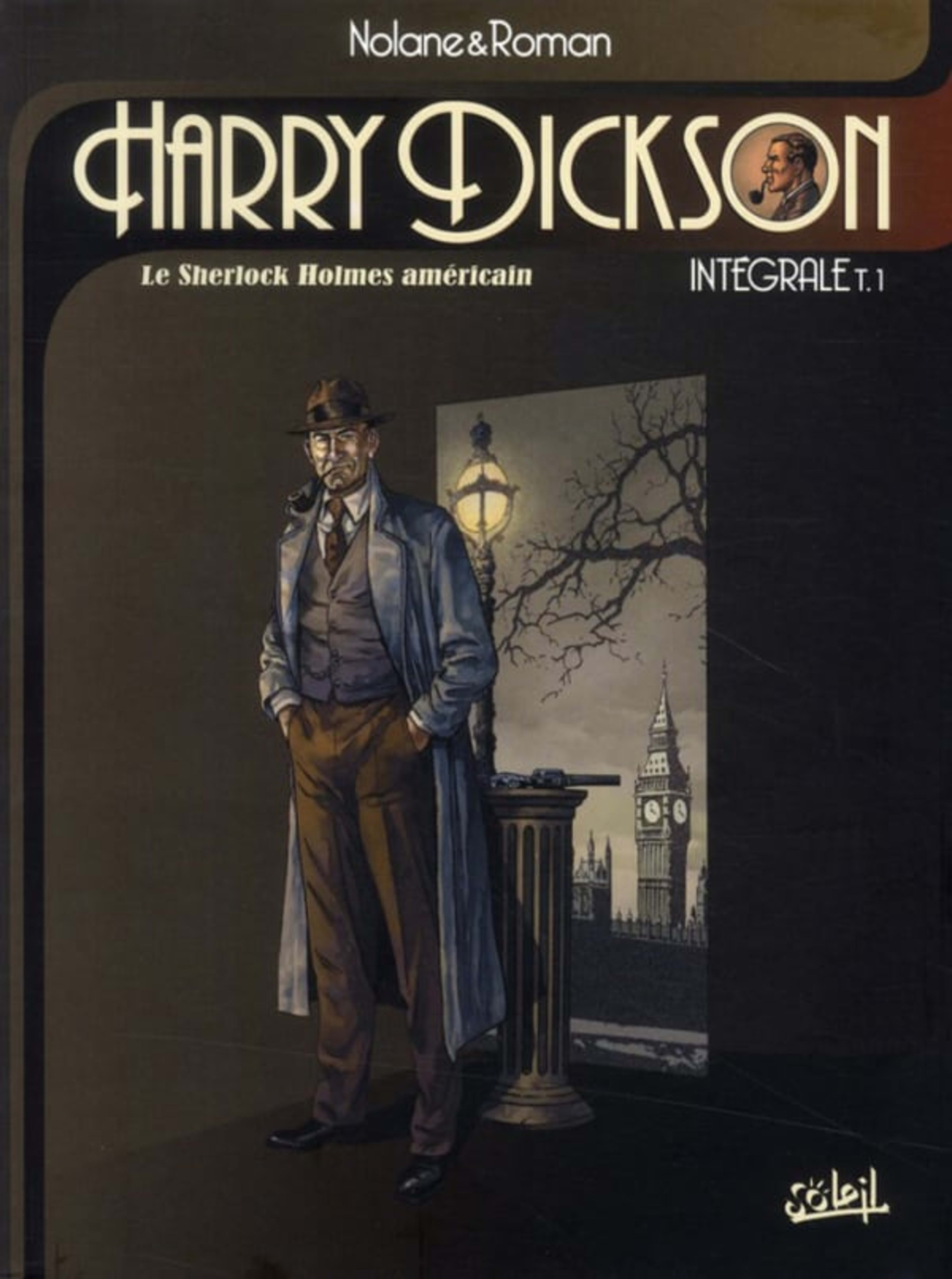 Harry Dickson Integrale cover — © Soleil