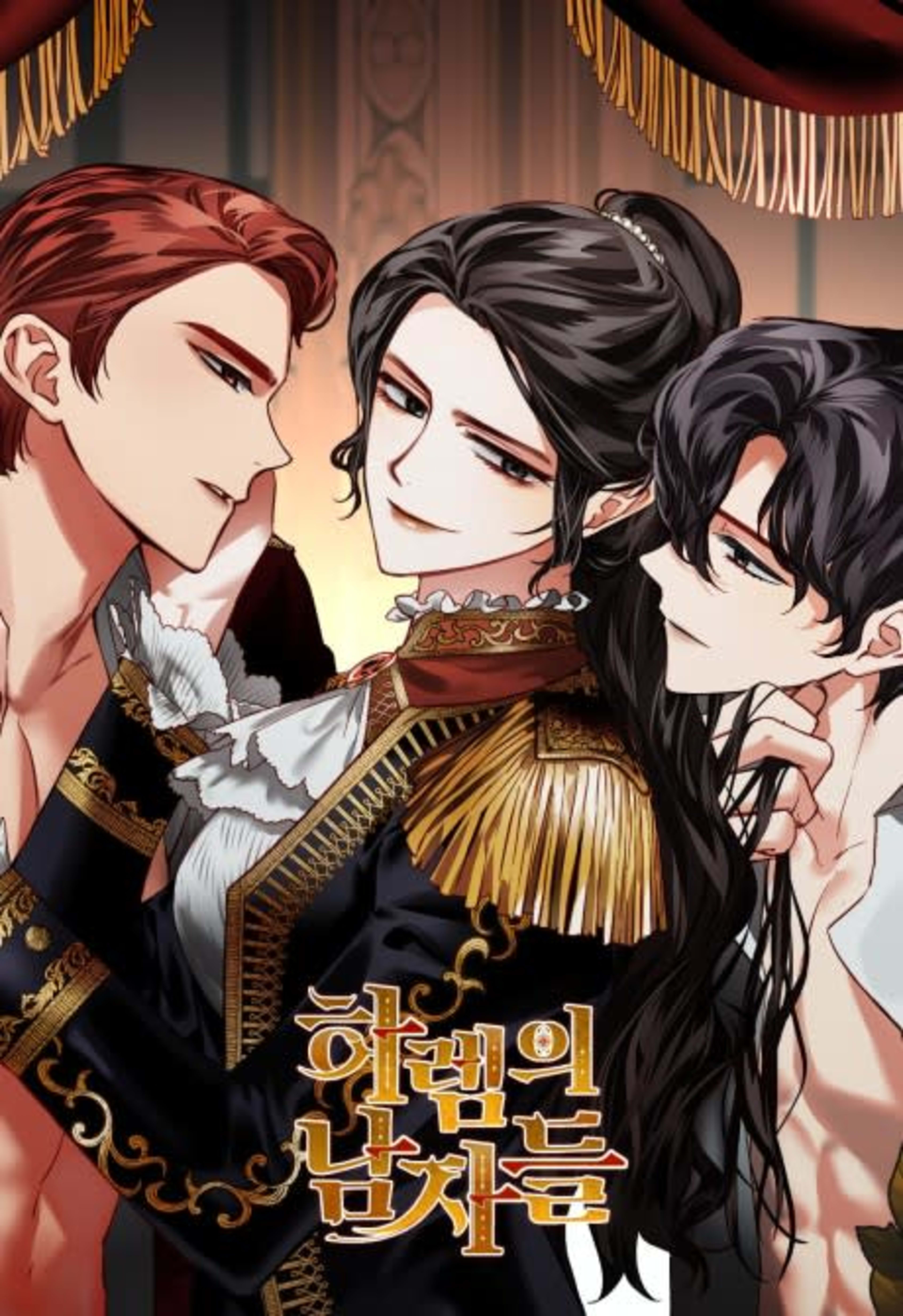 Men of the Harem cover — © Yen Press