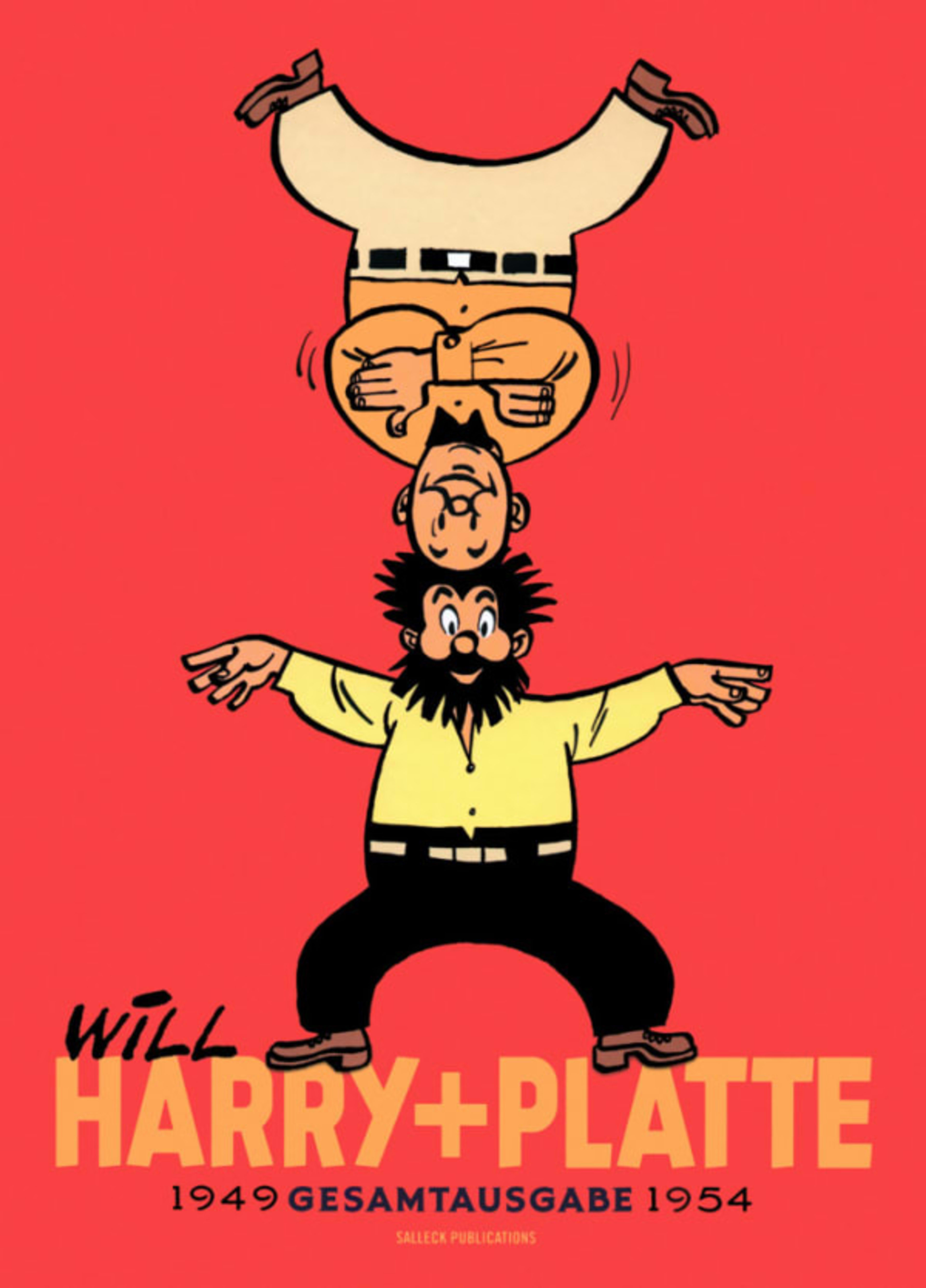 Harry und Platte Gesamtausgabe cover — © Salleck Publications