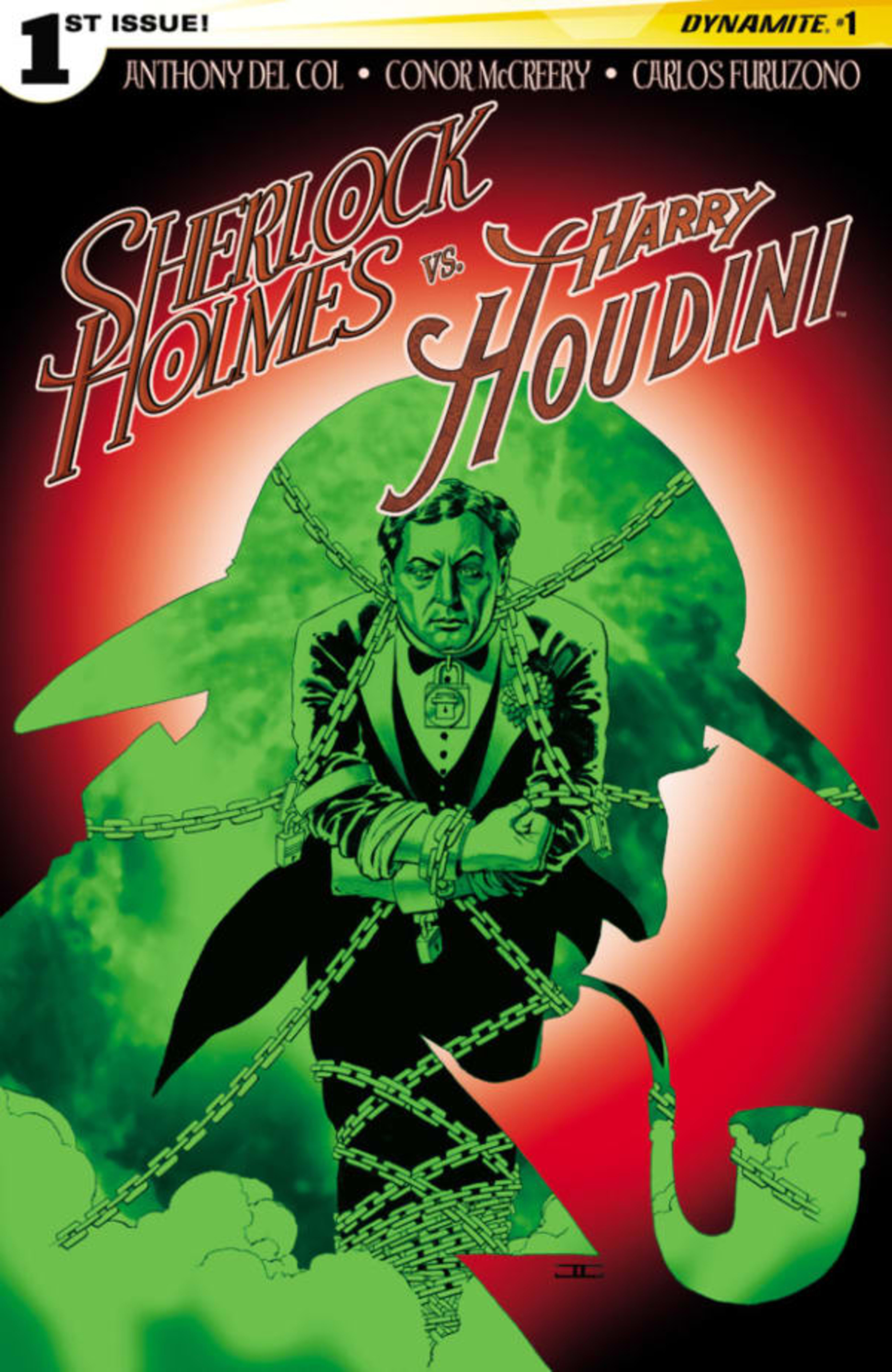 Sherlock Holmes vs. Harry Houdini cover — © Dynamite Entertainment