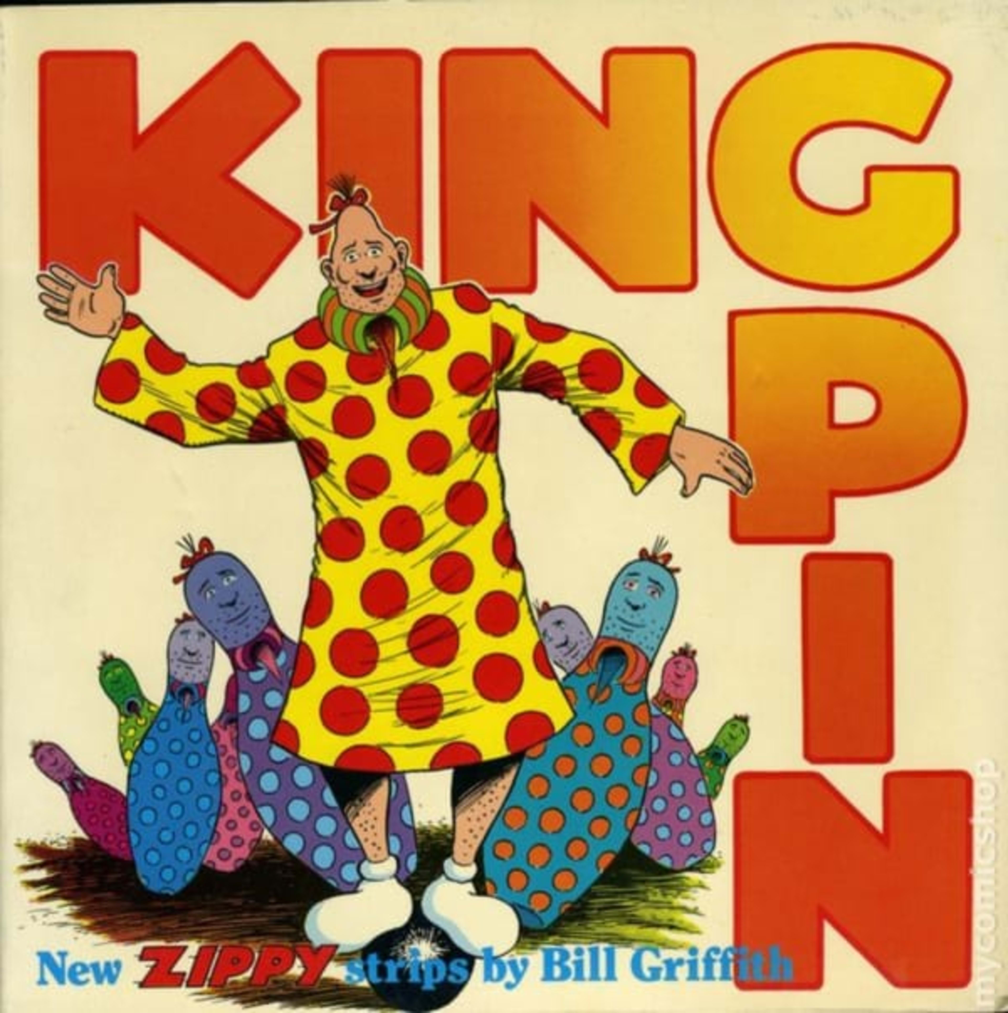 Kingpin: New Zippy Strips cover — © E. P. Dutton