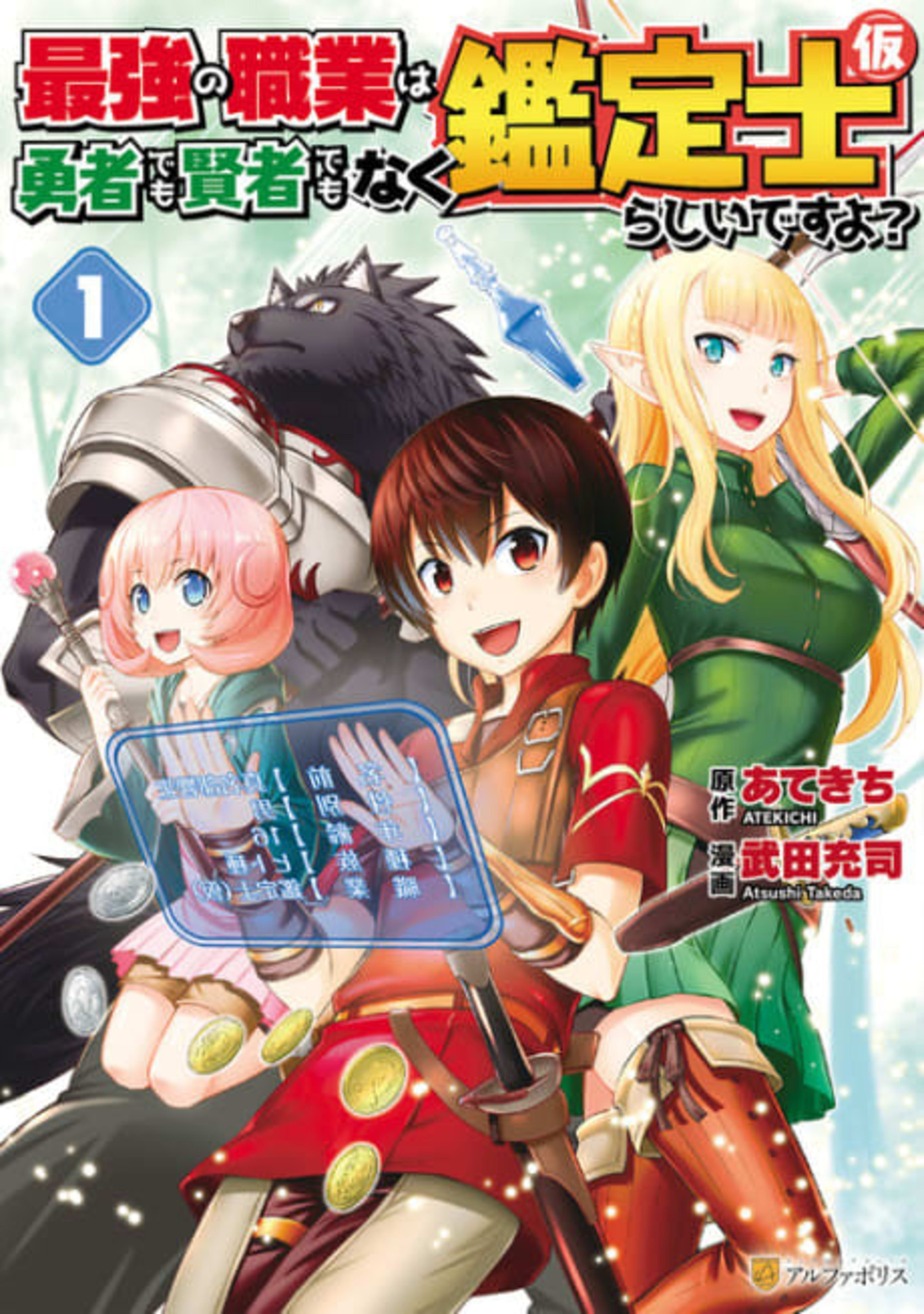 The strongest job is apparently not a hero or a sage, but an appraiser (provisional)! cover — © Viz Media