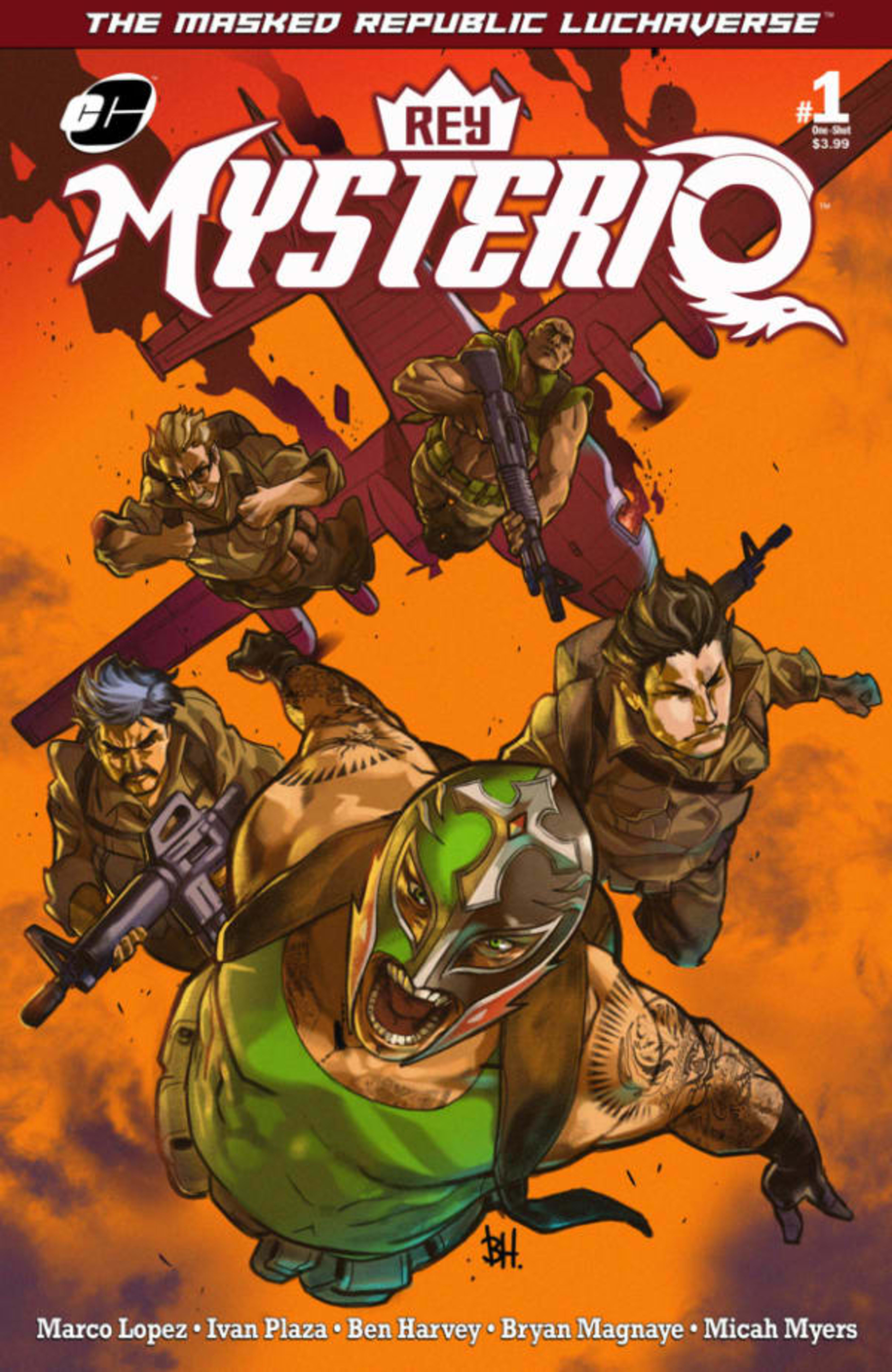 The Masked Republic Luchaverse: Rey Mysterio cover — © Chido Comics