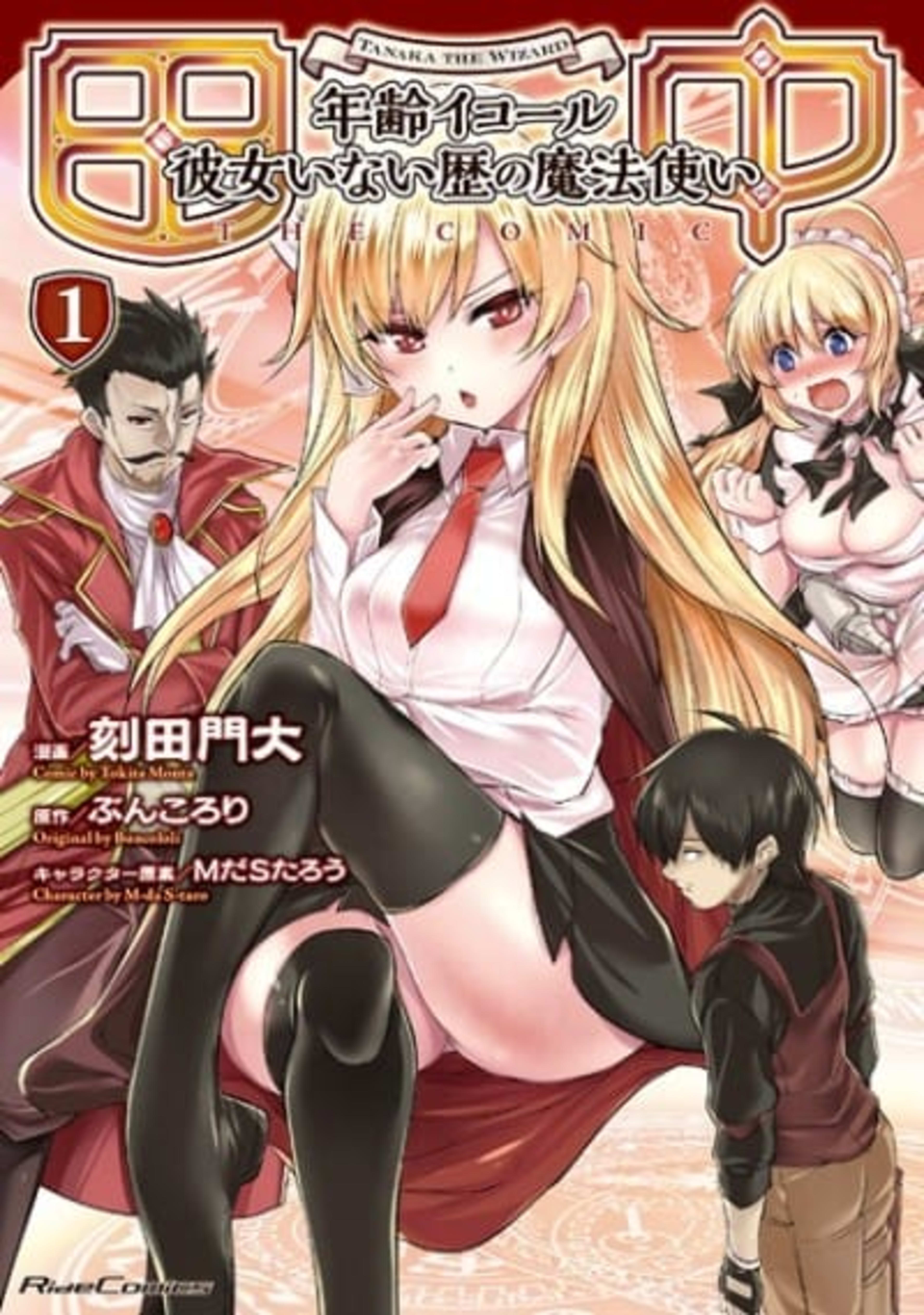 Tanaka: Nenrei Equal Kanojo Inaireki no Mahoutsukai - The Comic cover — © Viz Media