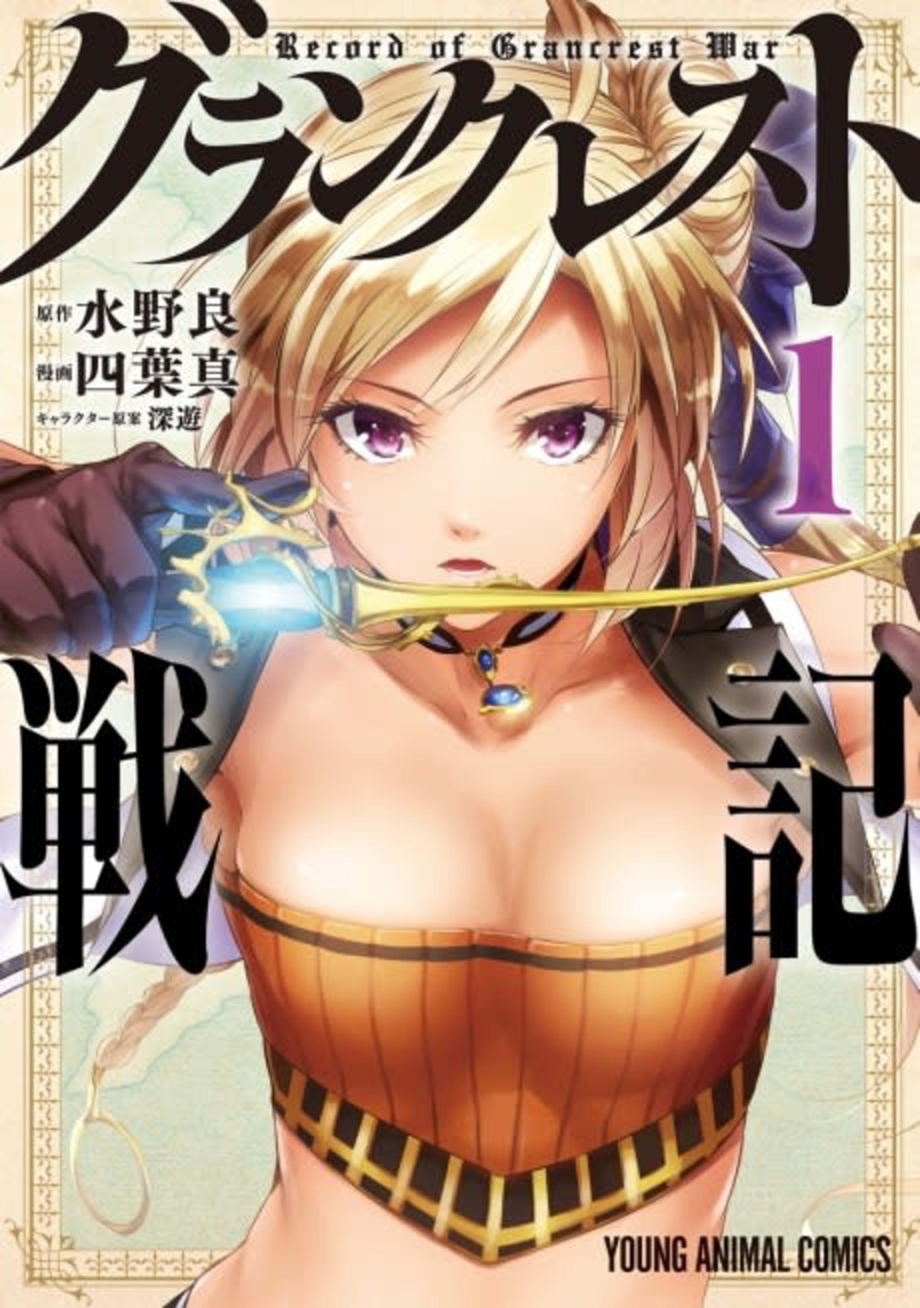 Record of Grancrest War cover — © Viz Media