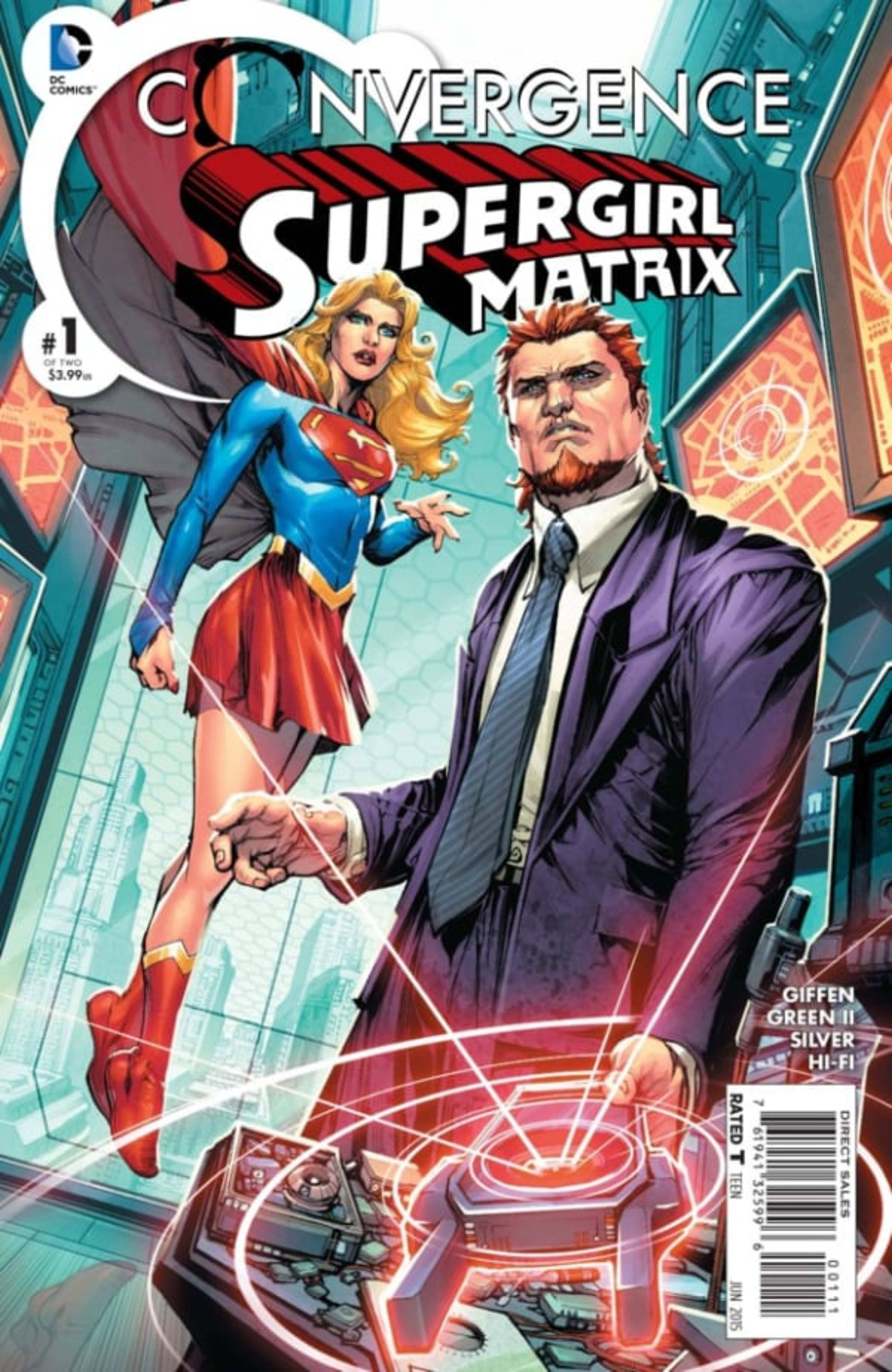 Convergence Supergirl: Matrix cover — © DC Comics
