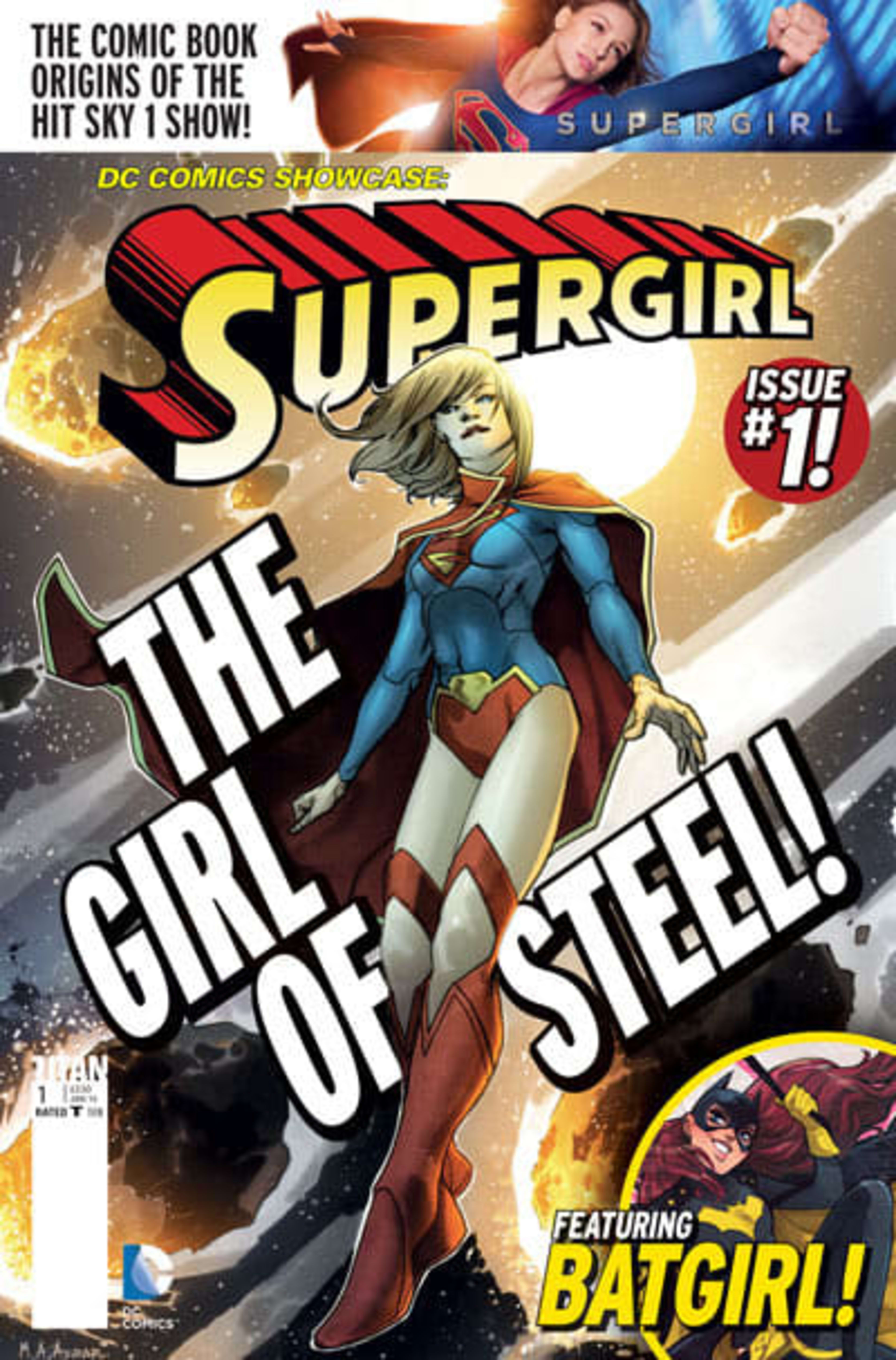 DC Comics Showcase: Supergirl cover — © Titan Comics