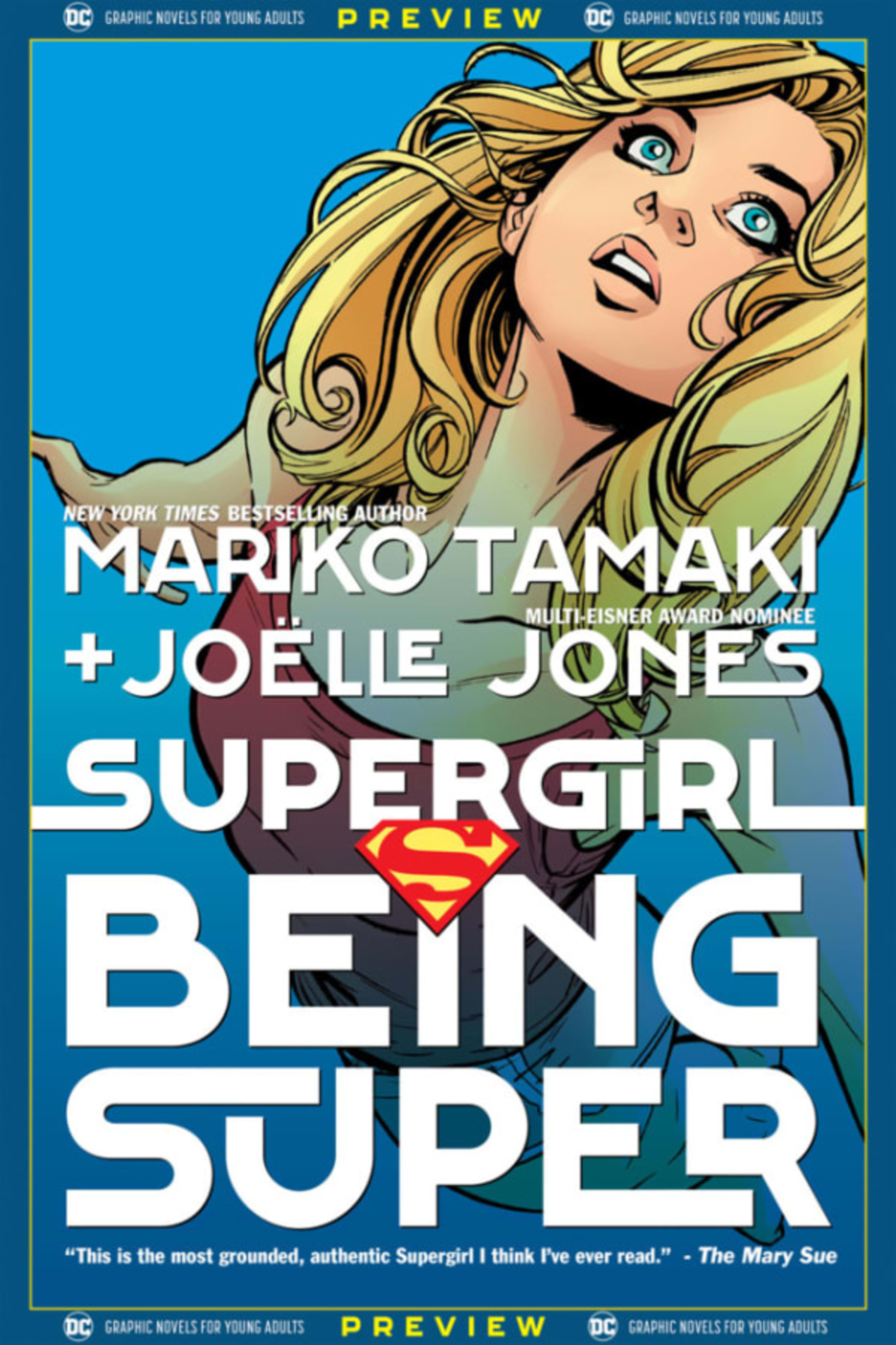 DC Graphic Novels for Young Adults Sneak Previews: Supergirl: Being Super cover — © DC Comics