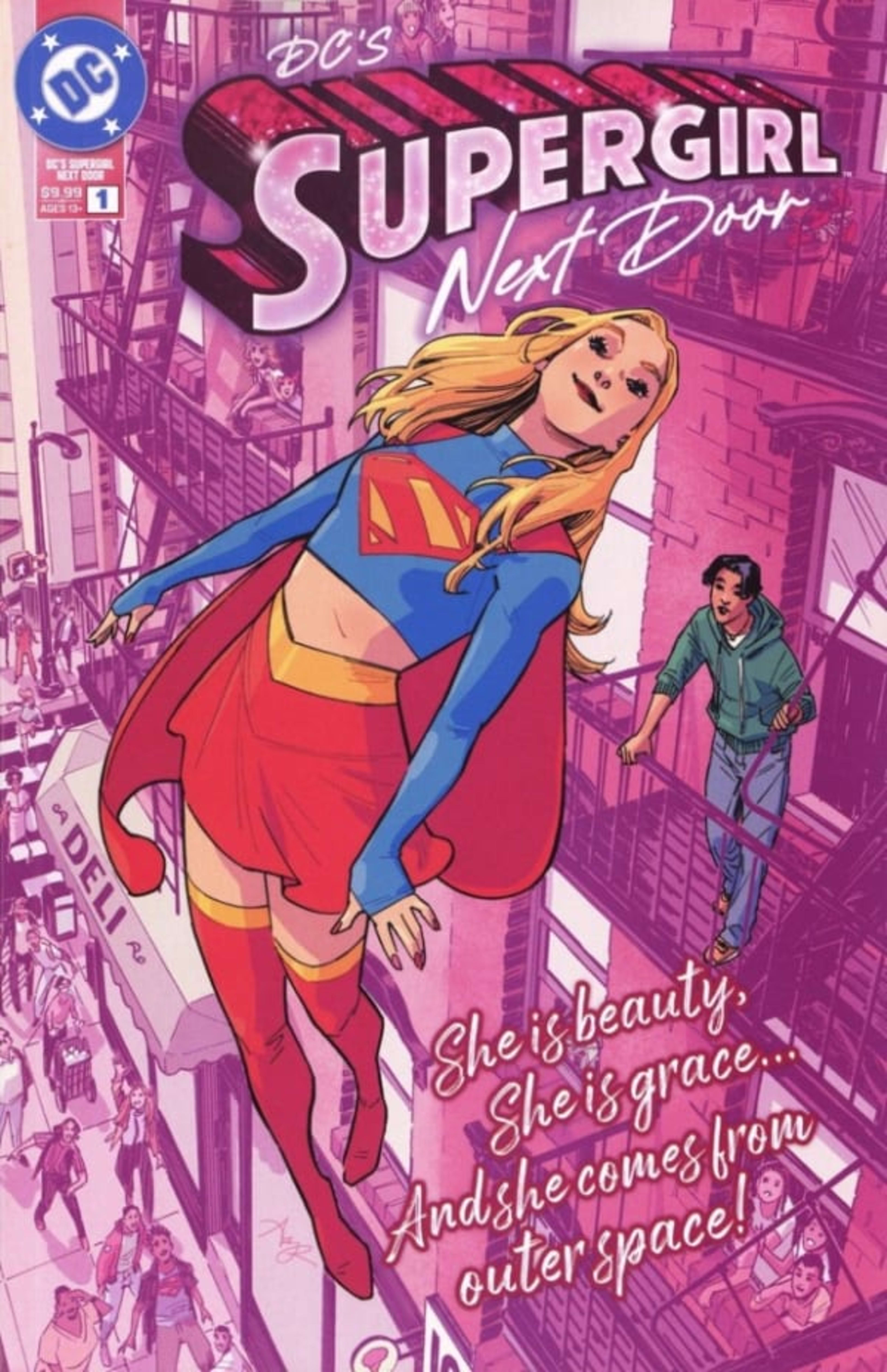 DC's Supergirl Next Door cover — © DC Comics