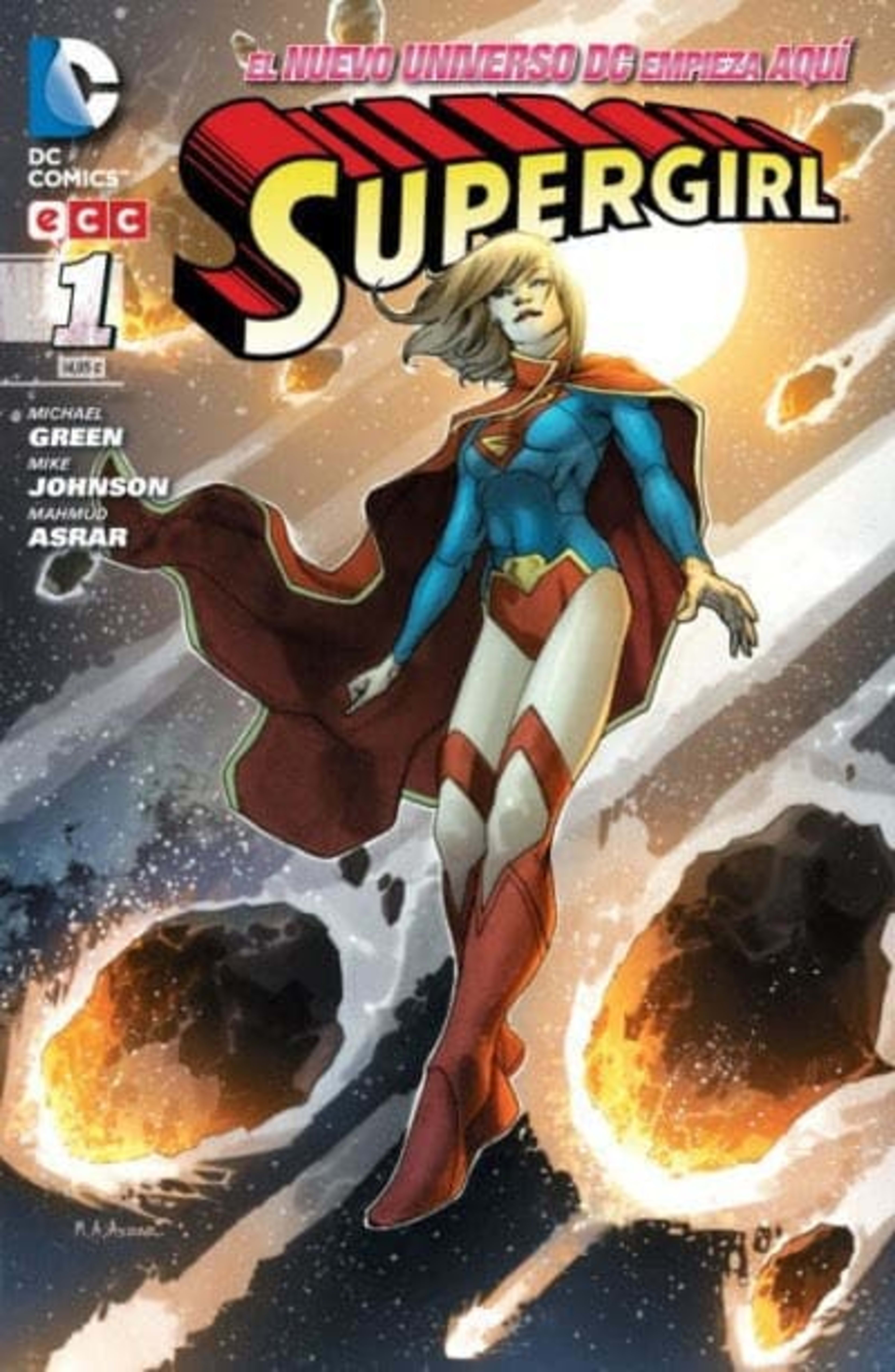 Supergirl cover — © ECC Ediciones