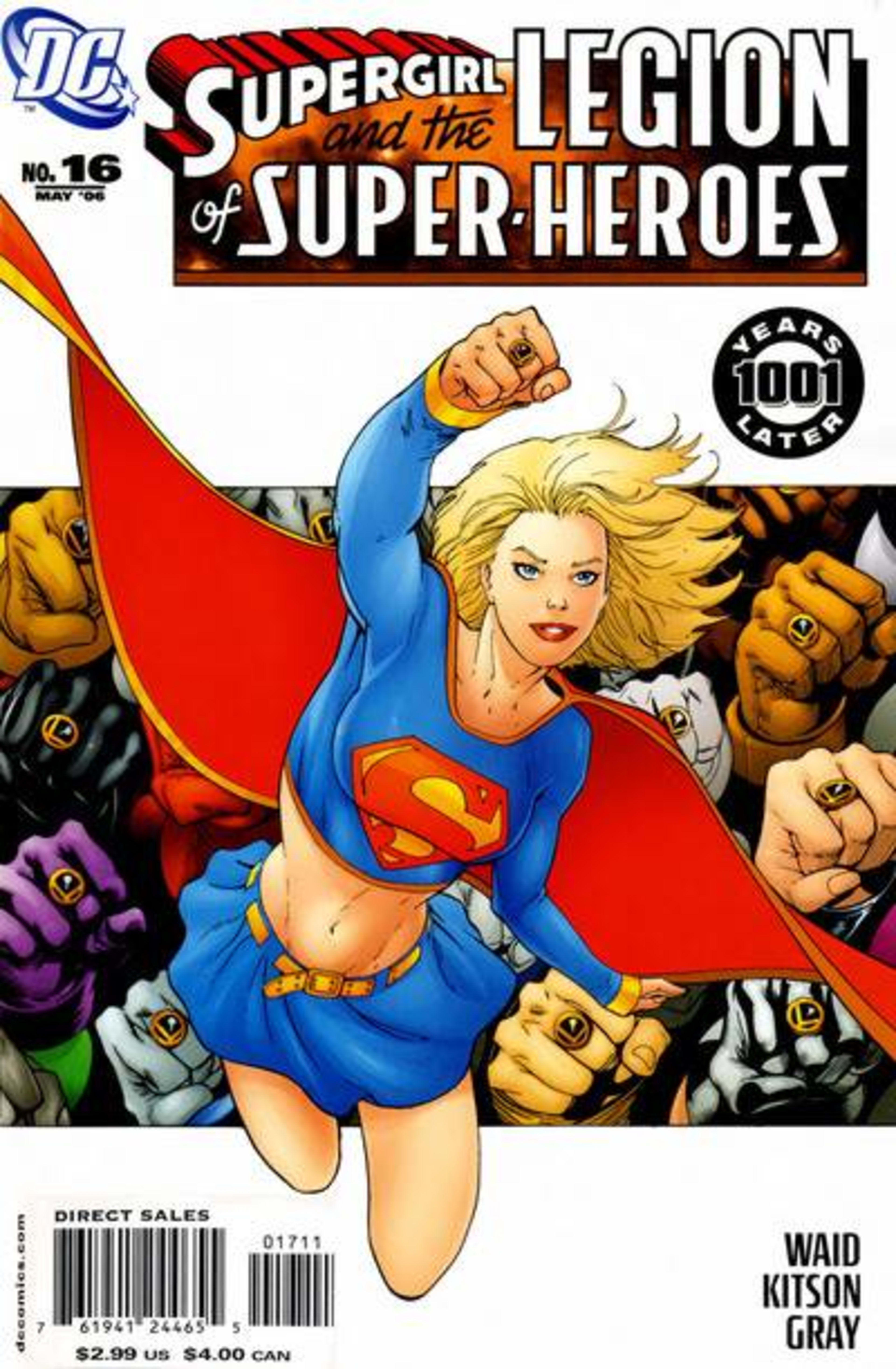 Supergirl and the Legion of Super-Heroes cover — © DC Comics