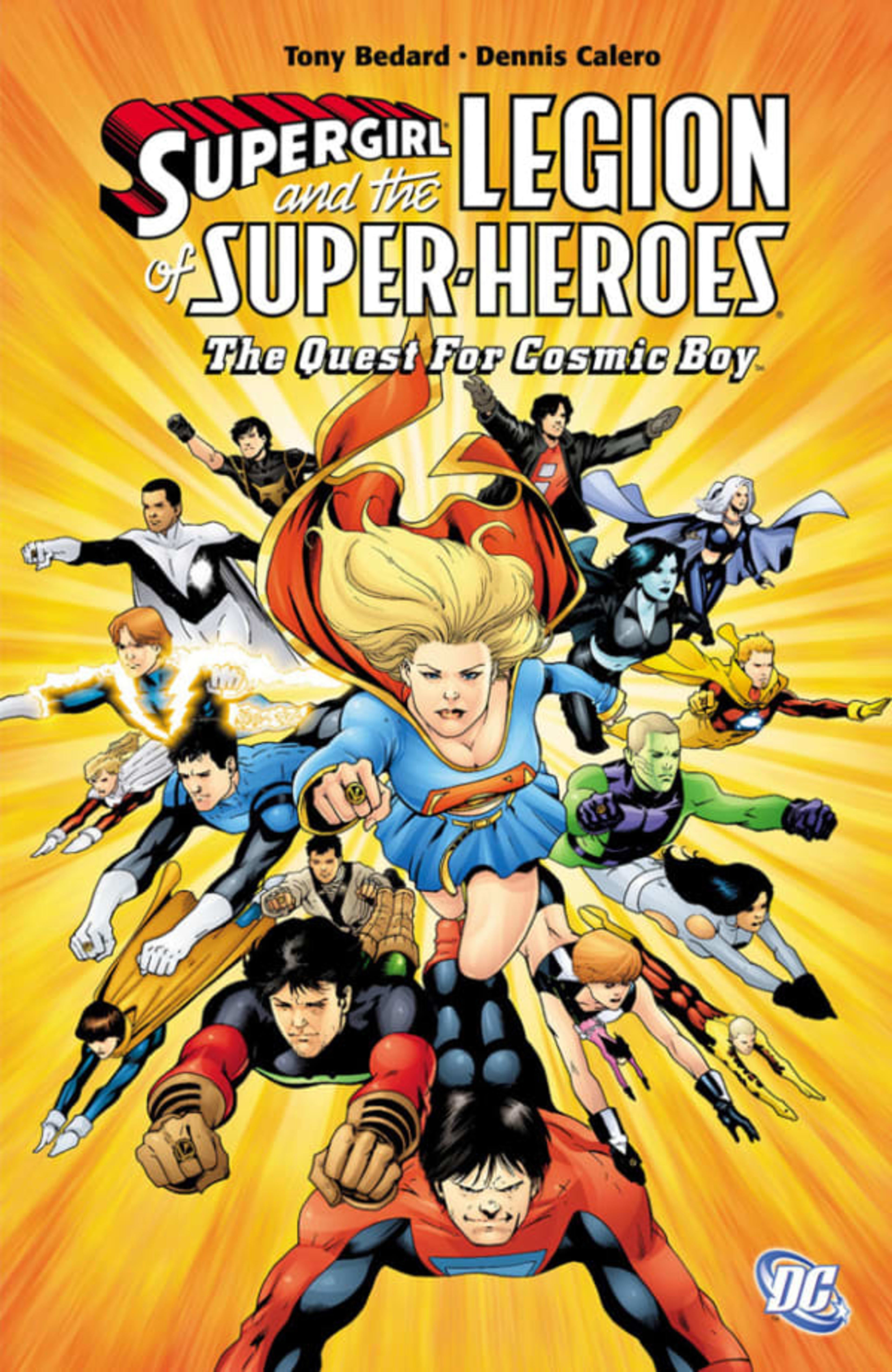 Supergirl And The Legion Of Super-Heroes: The Quest For Cosmic Boy cover — © DC Comics