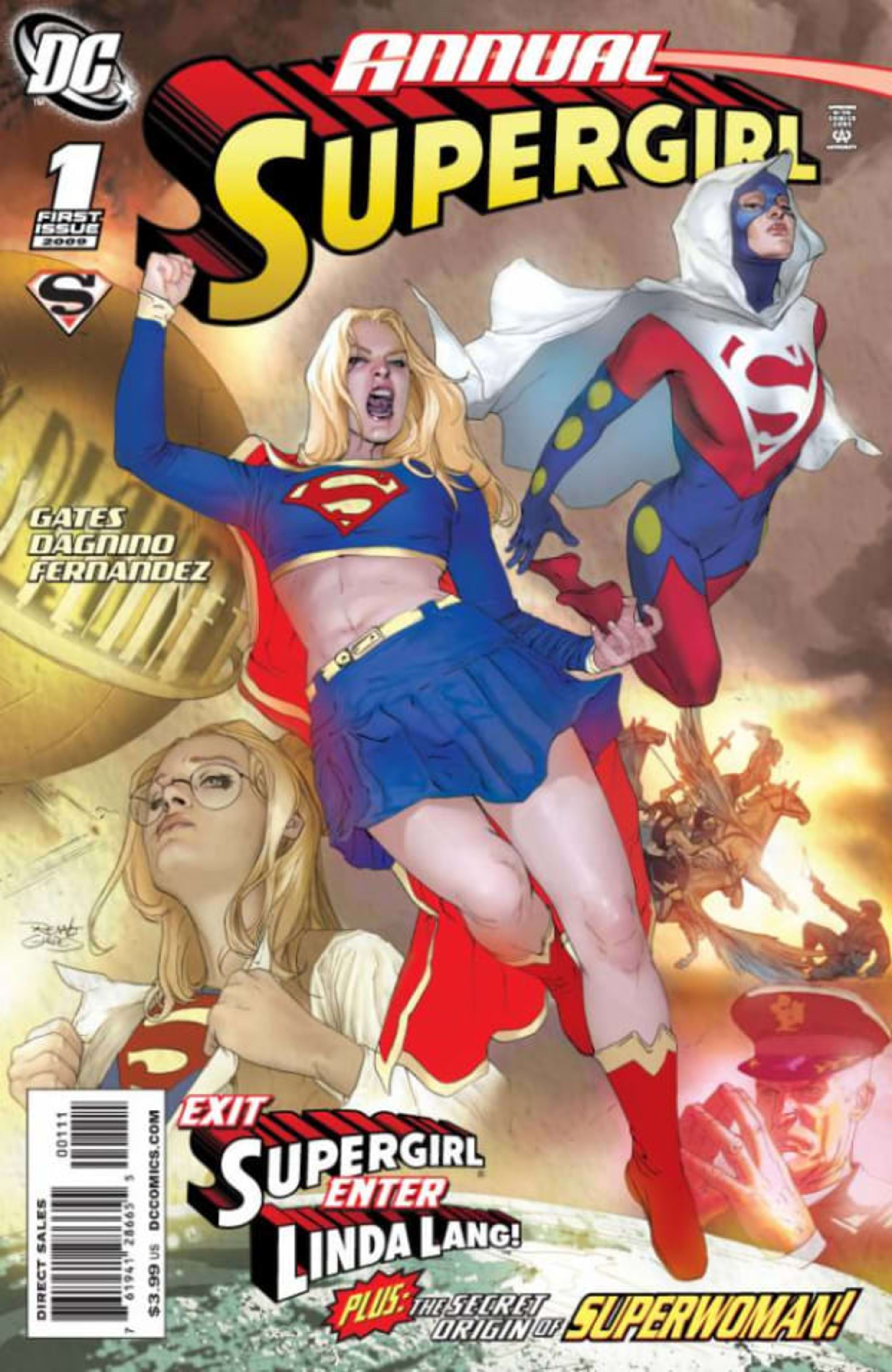 Supergirl Annual cover — © DC Comics