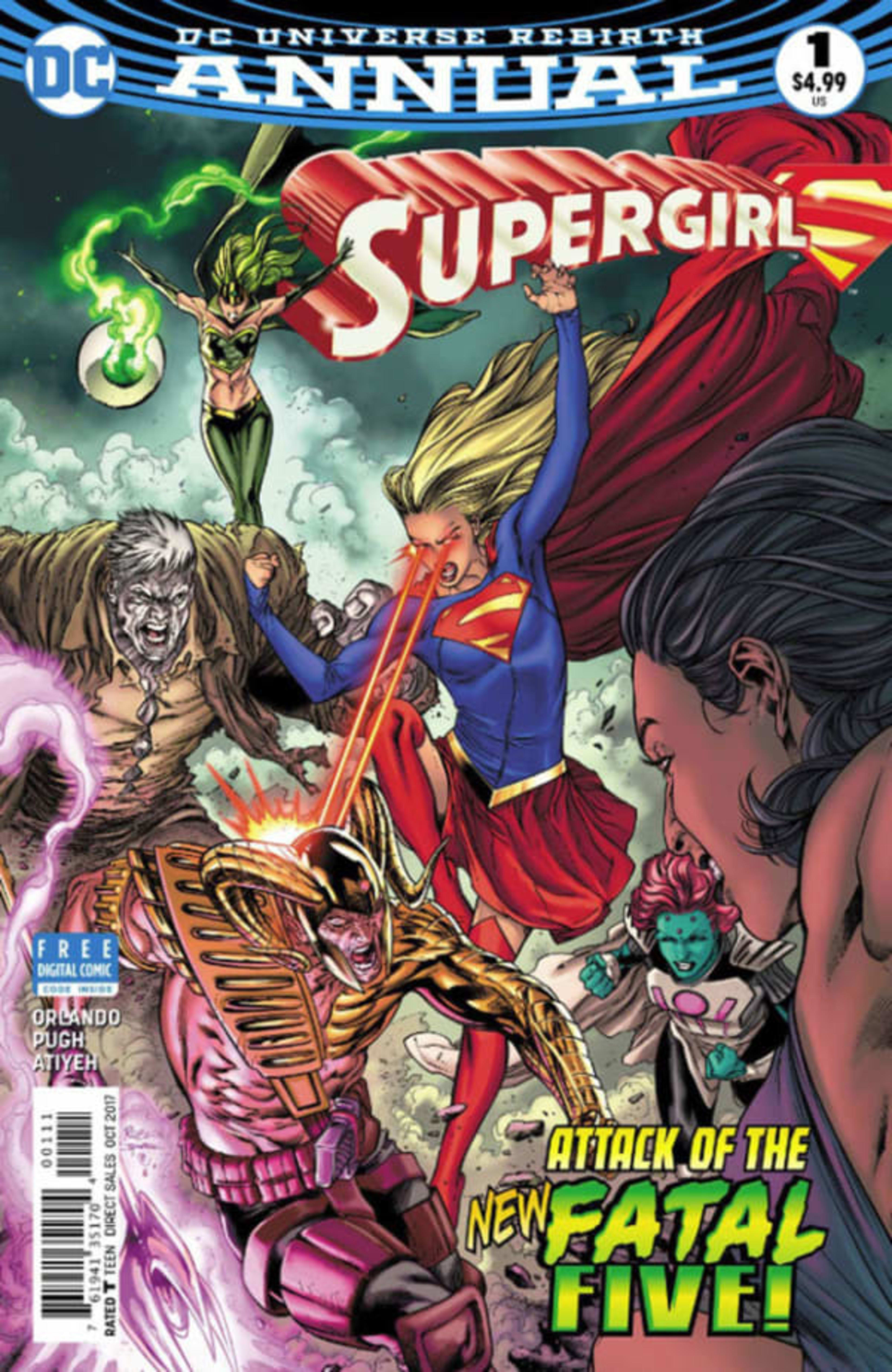 Supergirl Annual cover — © DC Comics