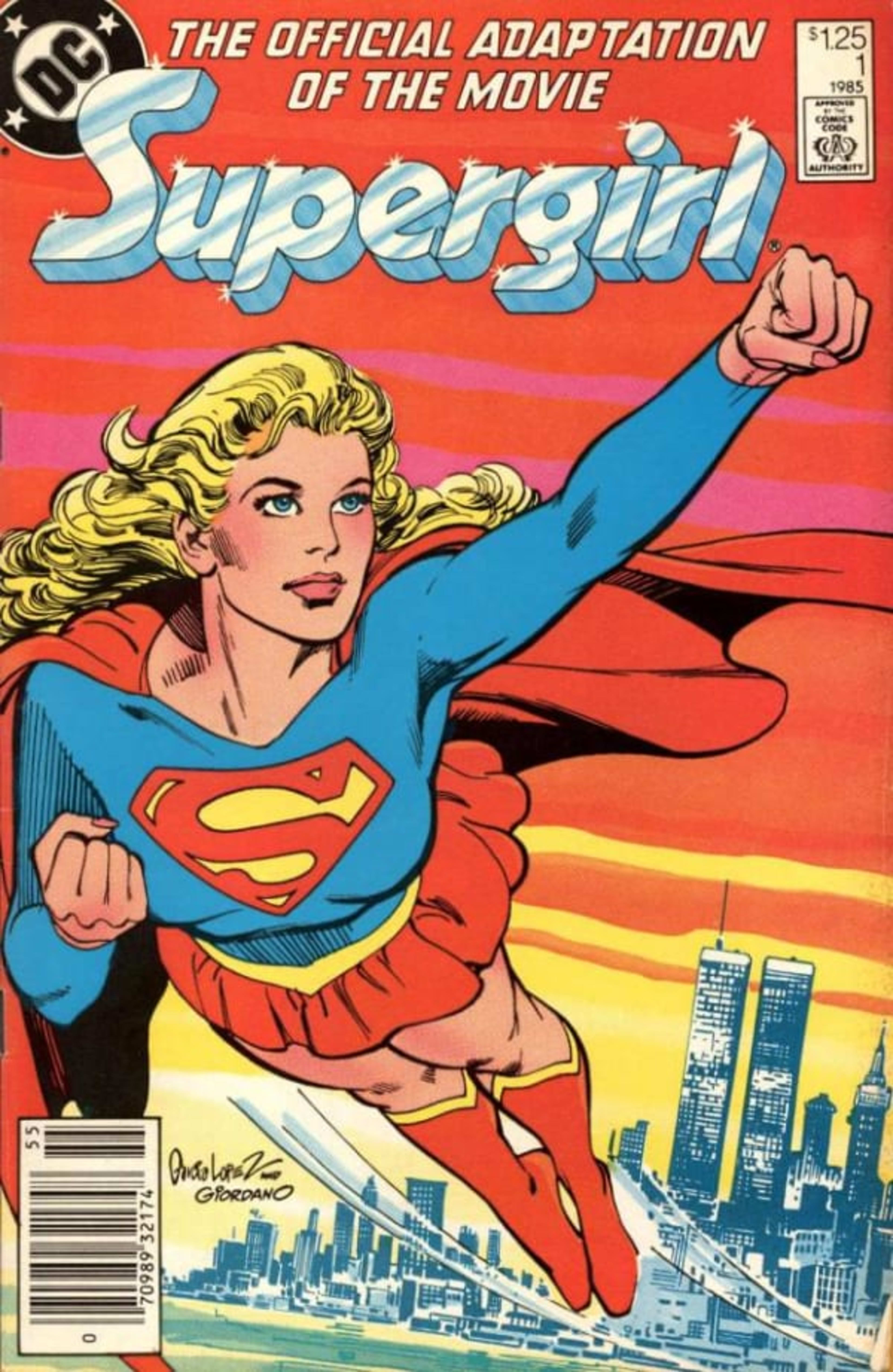 Supergirl Movie Special cover — © DC Comics