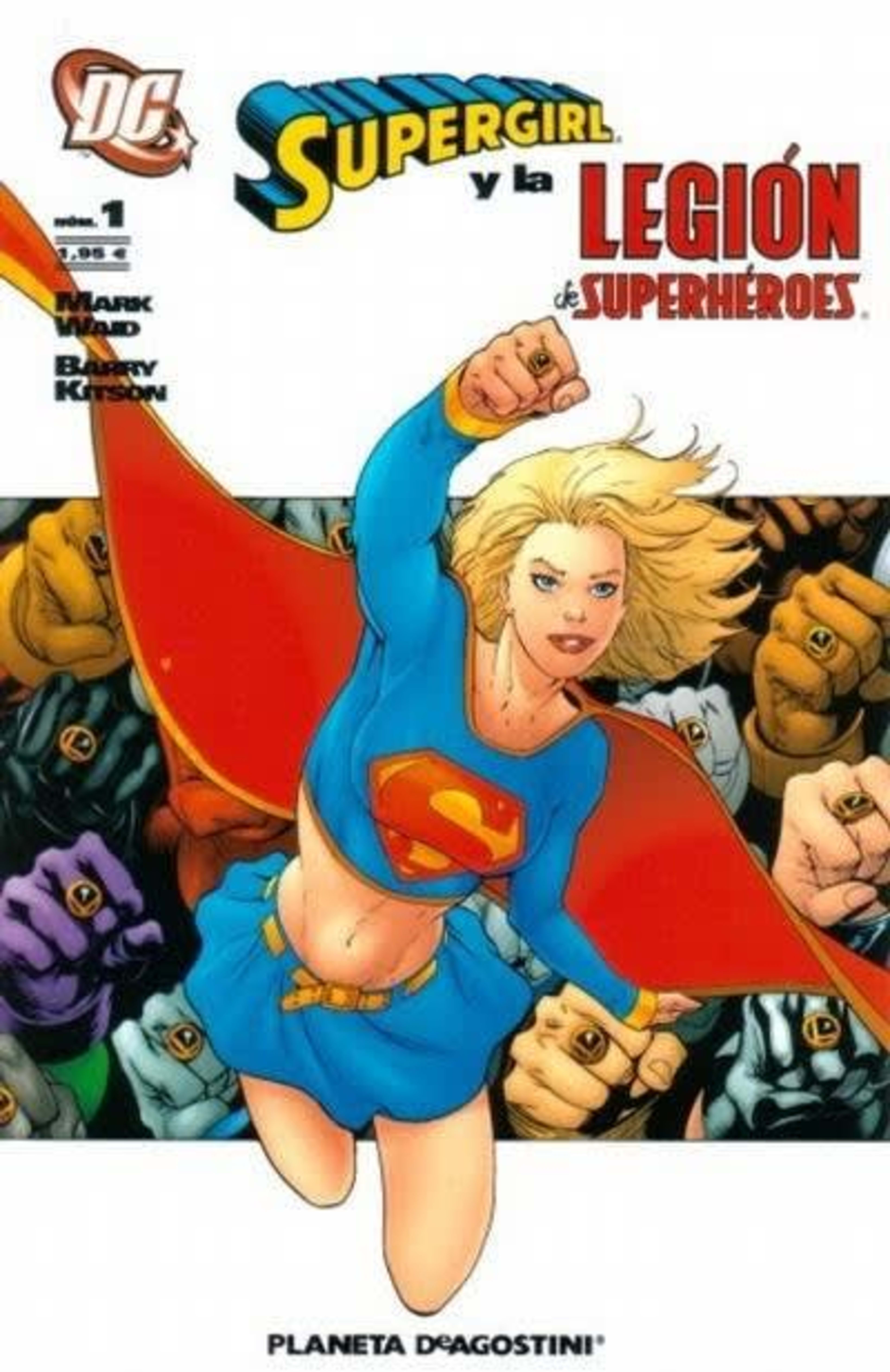 Supergirl y La Legión de Superhéroes cover — © Planeta DeAgostini