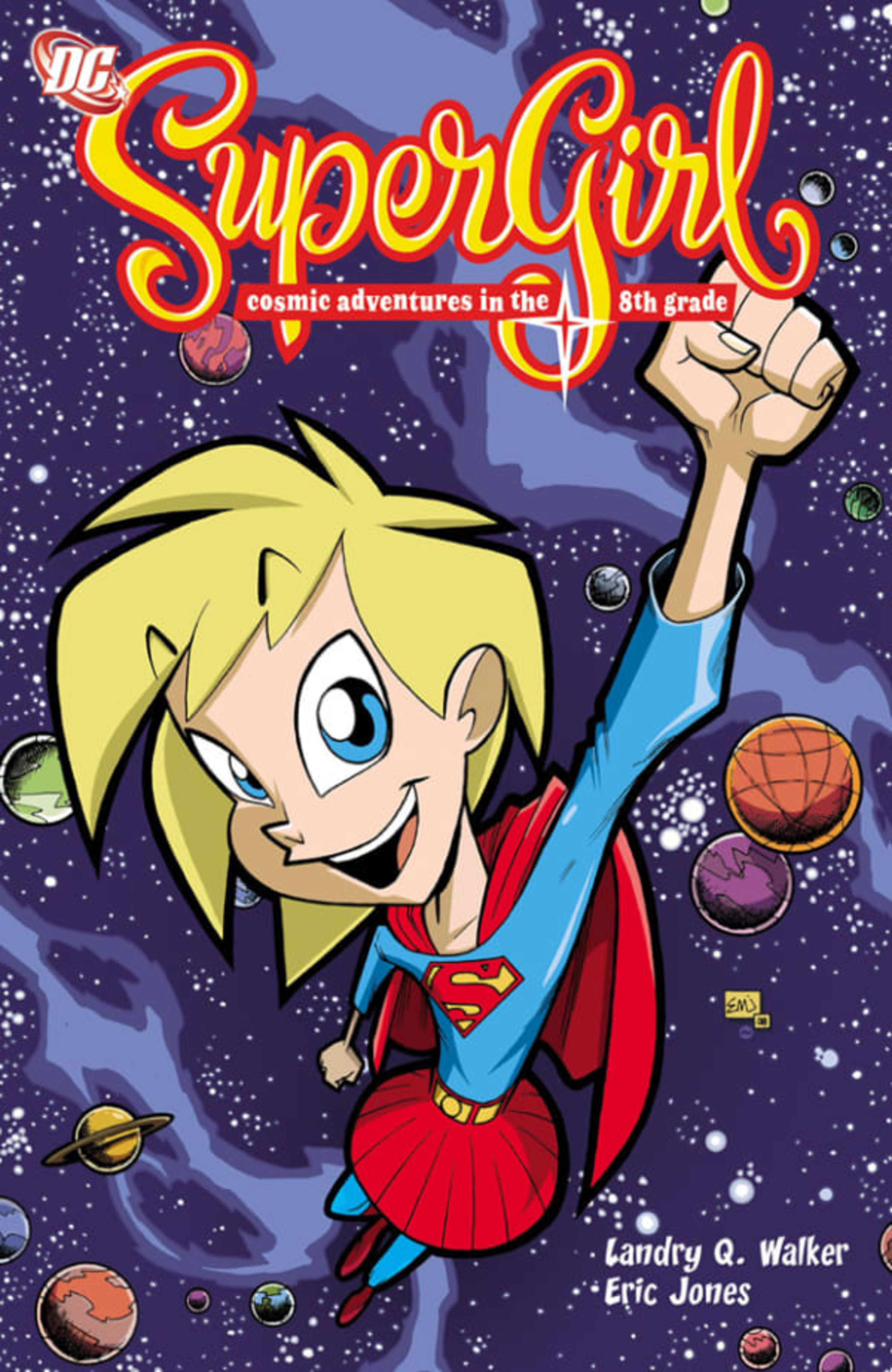Supergirl: Cosmic Adventures in the 8th Grade cover — © DC Comics