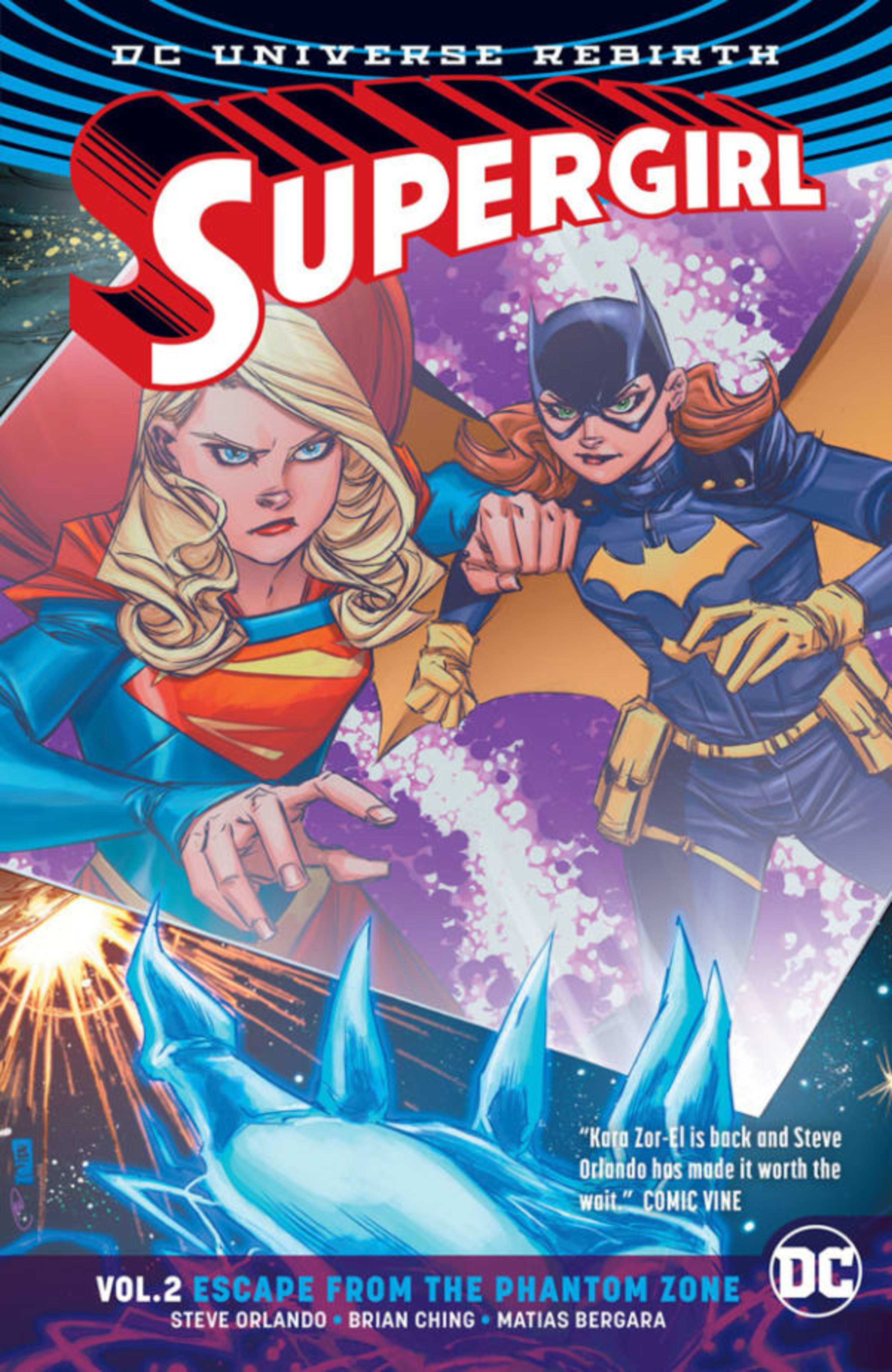 Supergirl: Escape From the Phantom Zone cover — © DC Comics