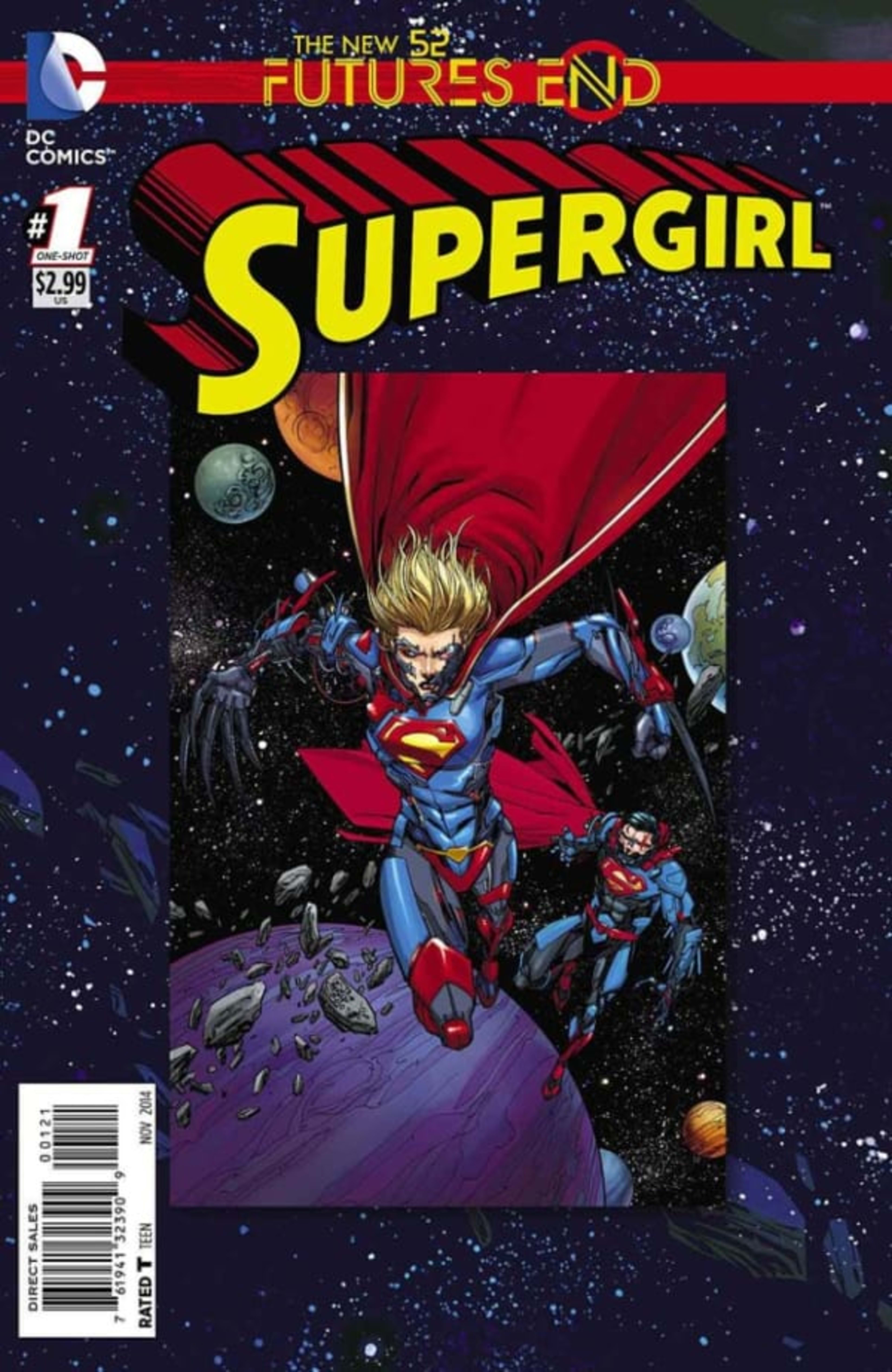 Supergirl: Futures End cover — © DC Comics