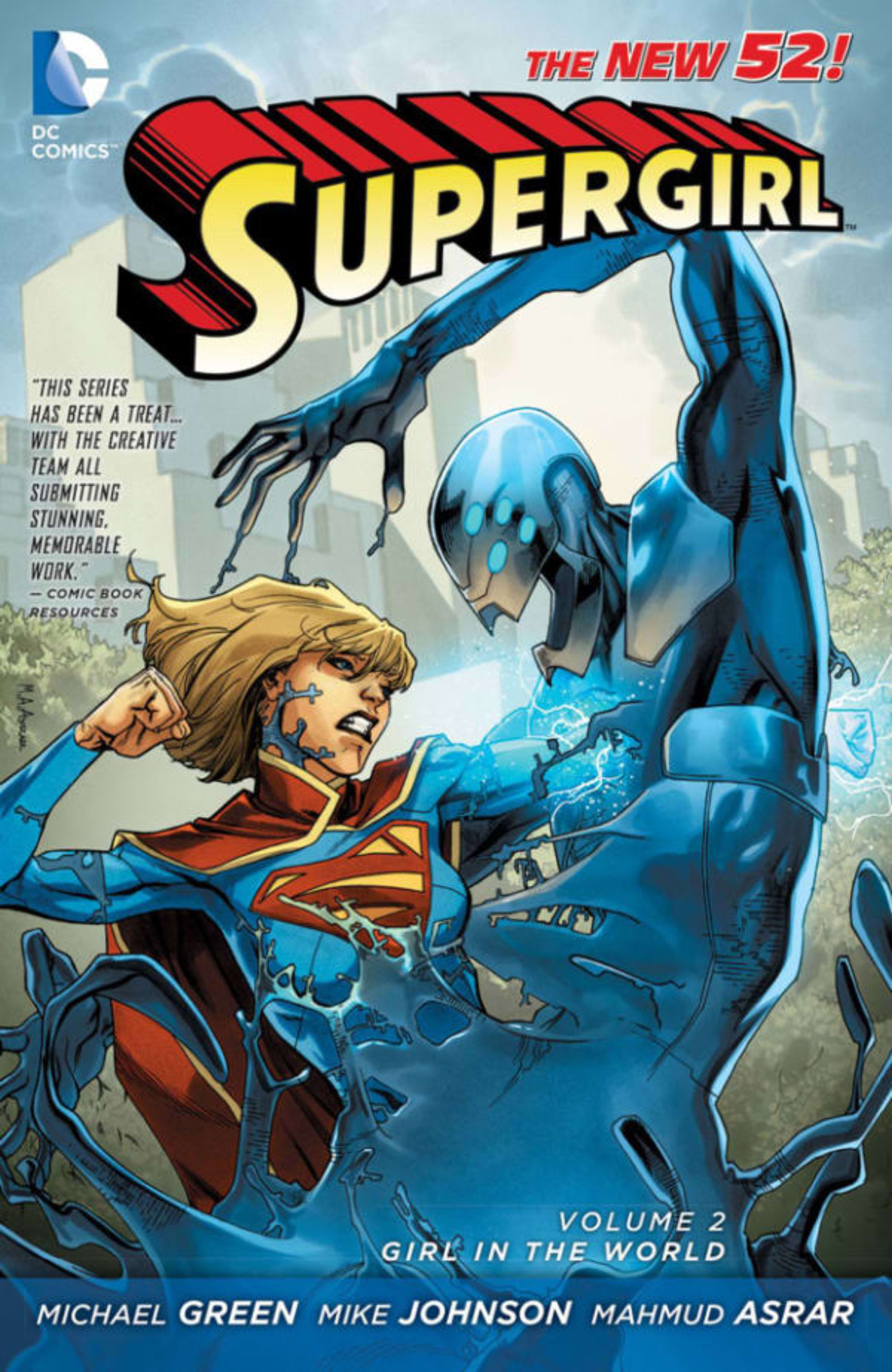 Supergirl: Girl In the World cover — © DC Comics
