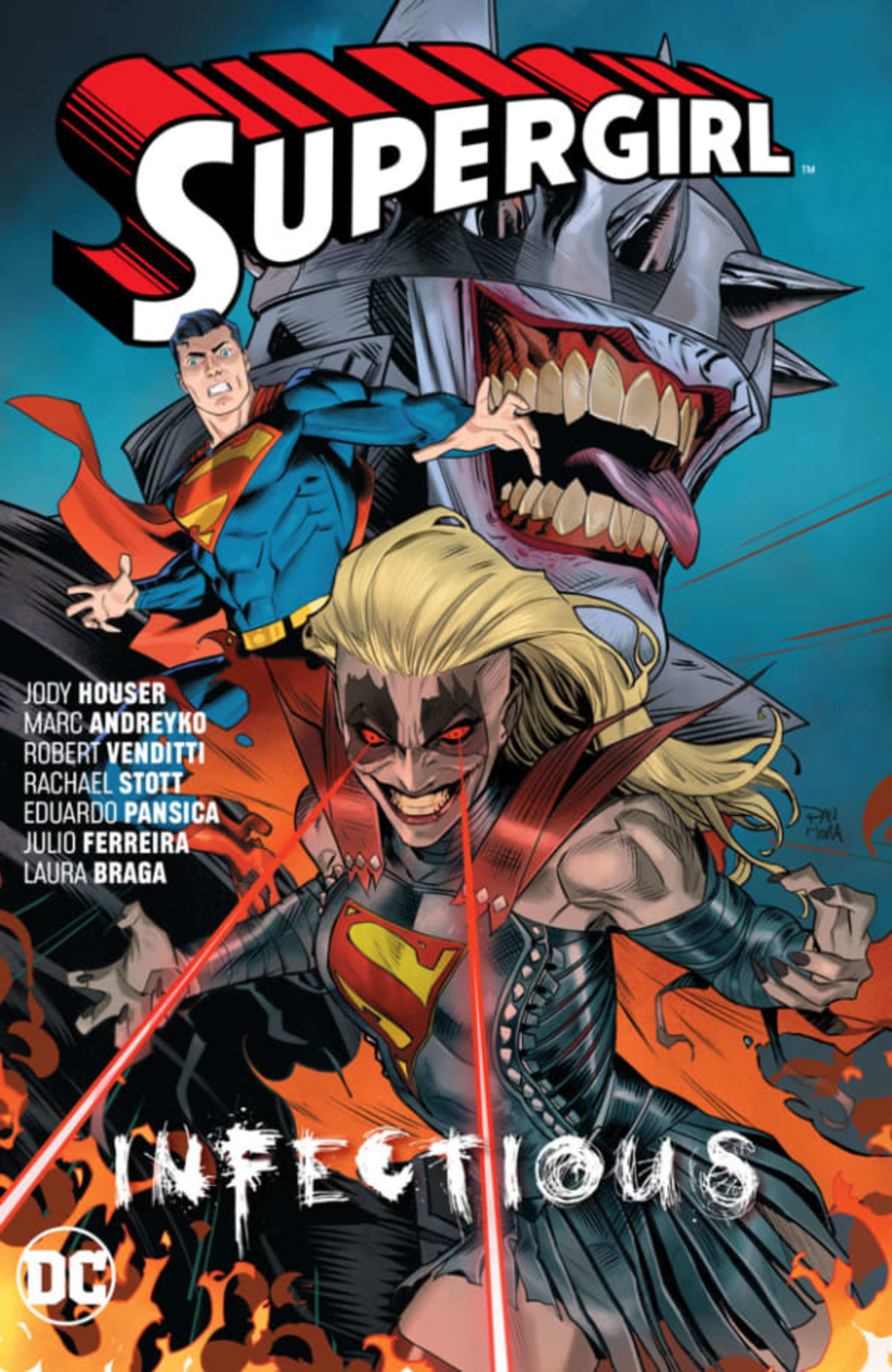 Supergirl: Infectious cover — © DC Comics