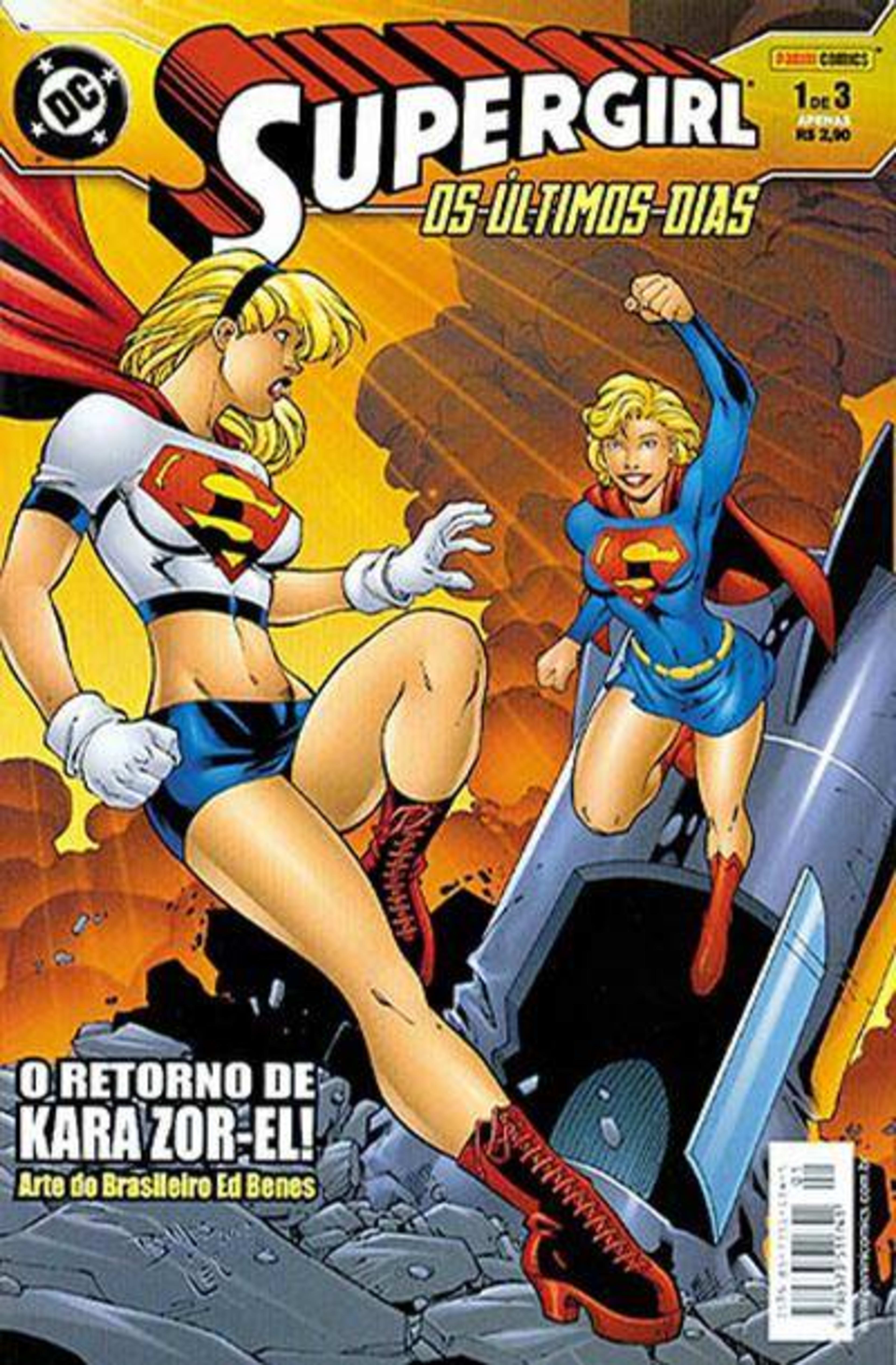 Supergirl: Os Últimos Dias cover — © Panini Brasil
