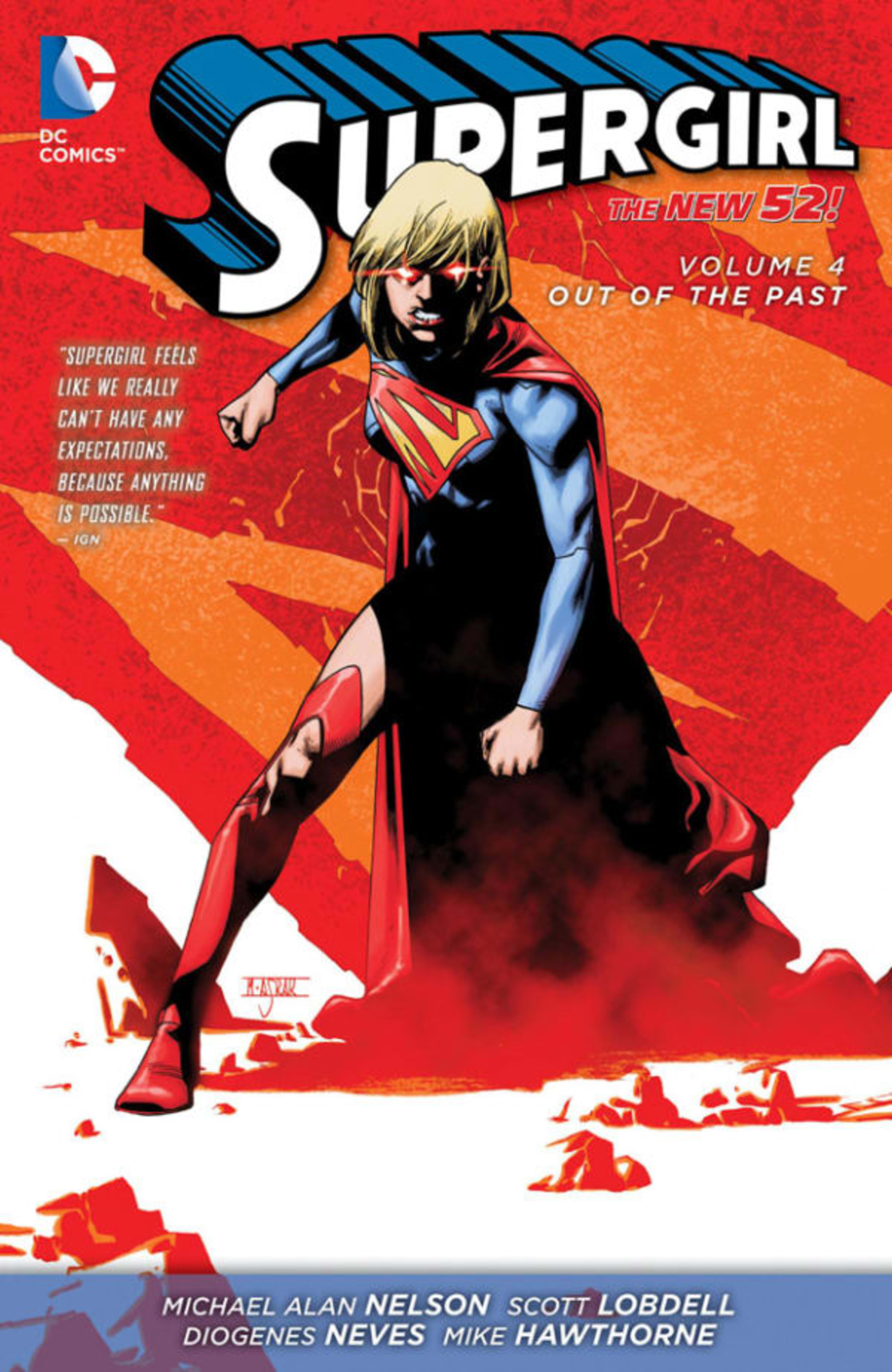 Supergirl: Out of the Past cover — © DC Comics