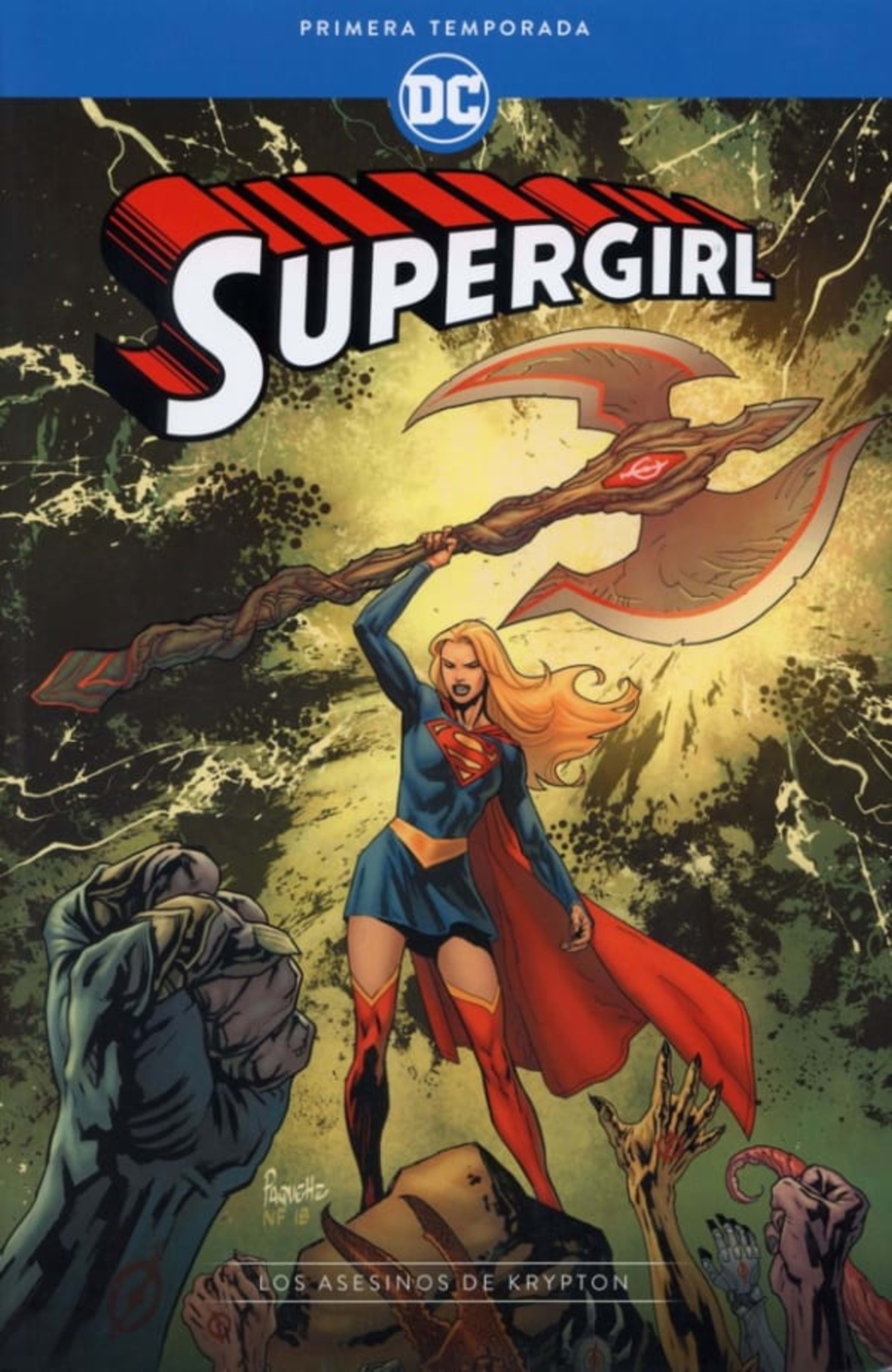 Supergirl: Primera Temporada - Los Asesinos de Krypton cover — © ECC Ediciones