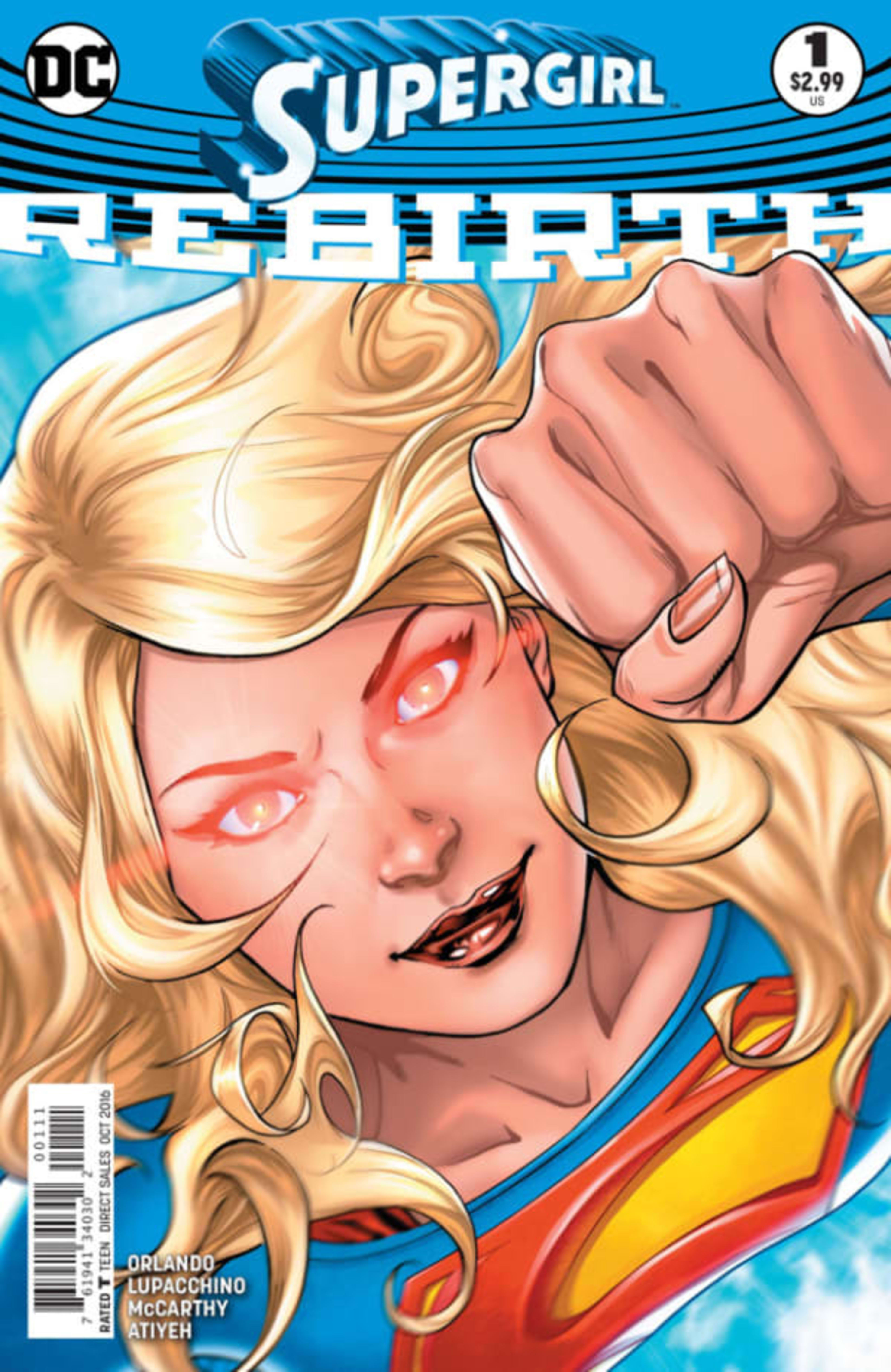 Supergirl: Rebirth cover — © DC Comics