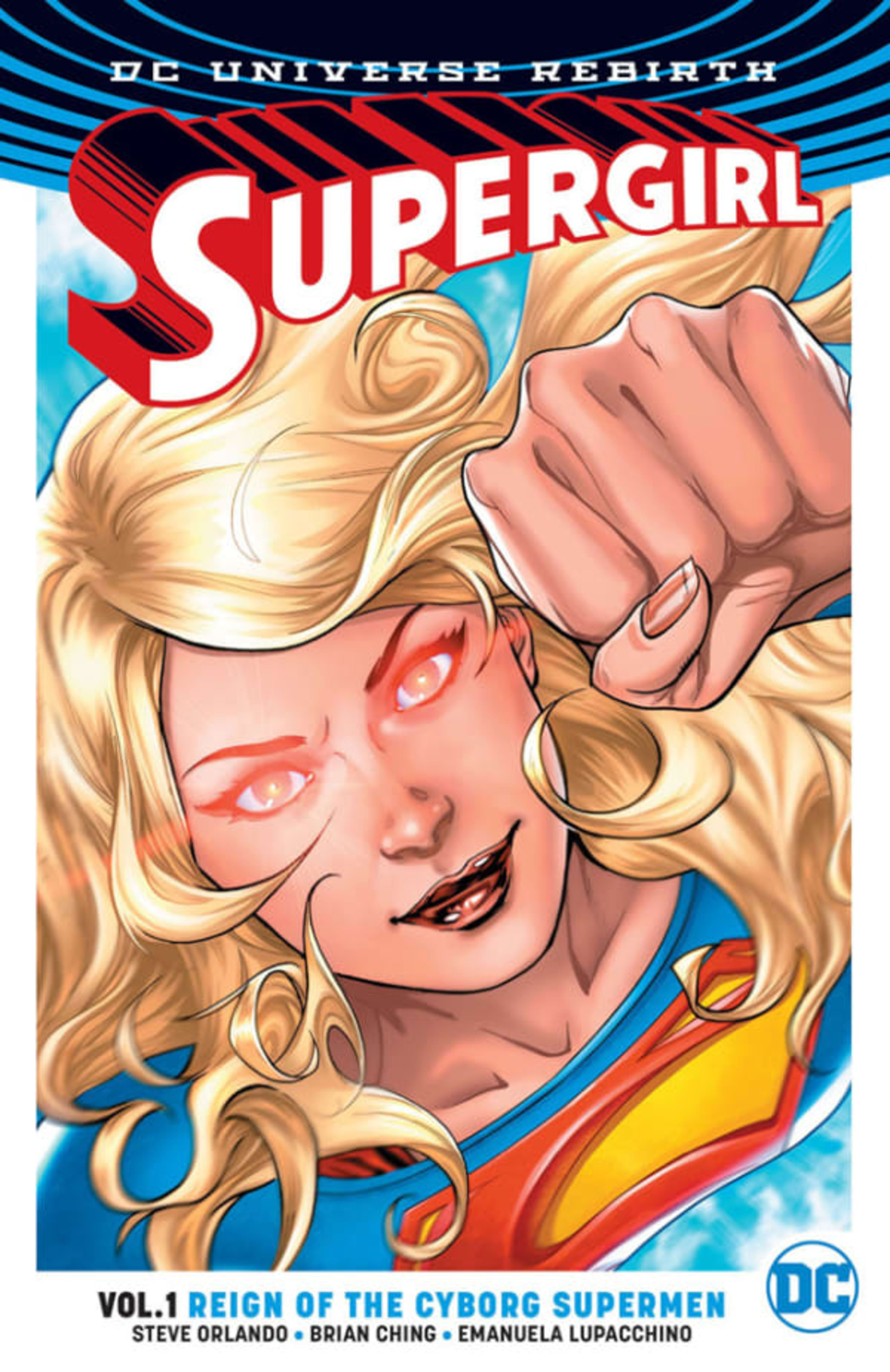 Supergirl: Reign of the Cyborg Supermen cover — © DC Comics