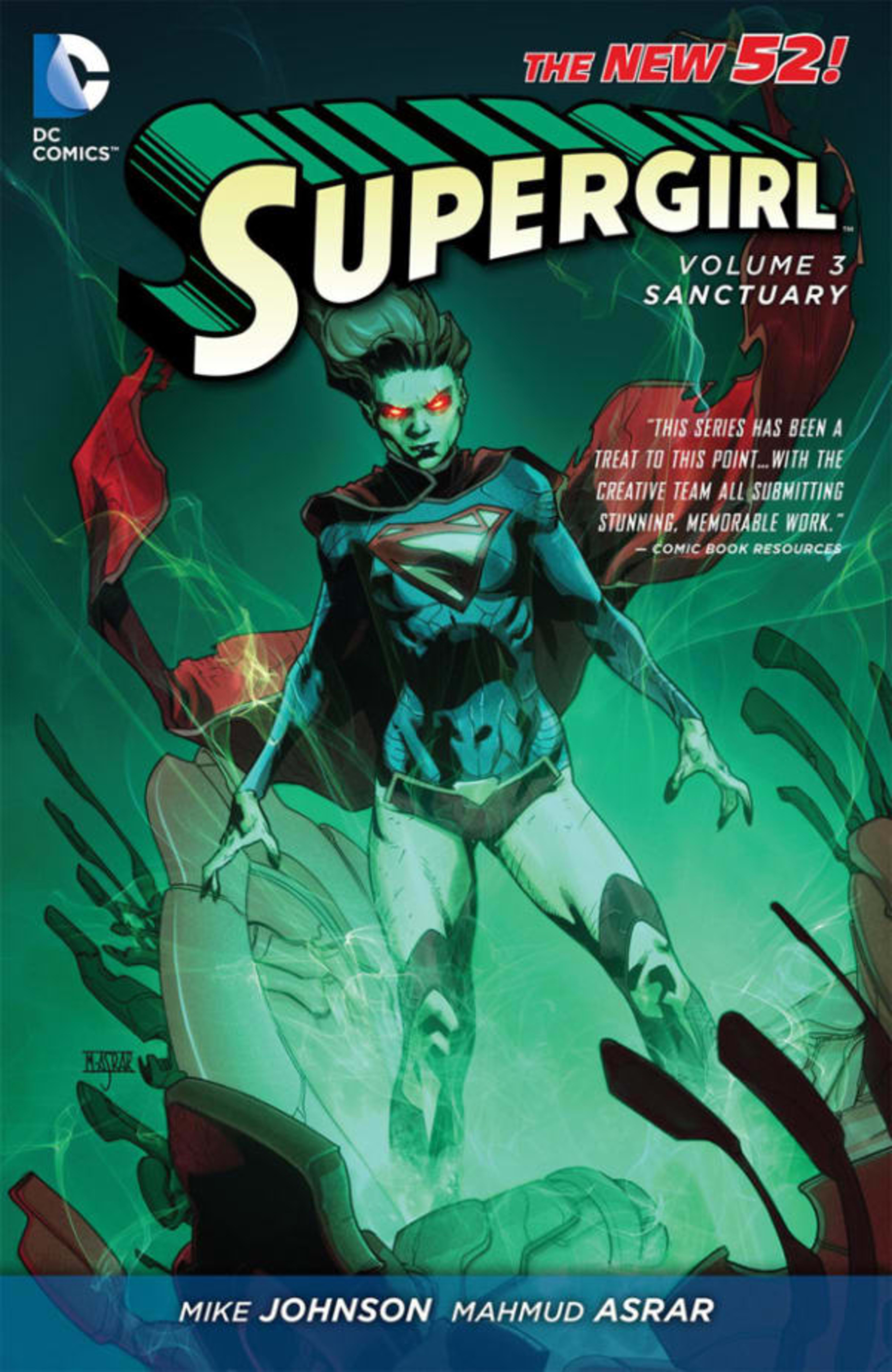 Supergirl: Sanctuary cover — © DC Comics