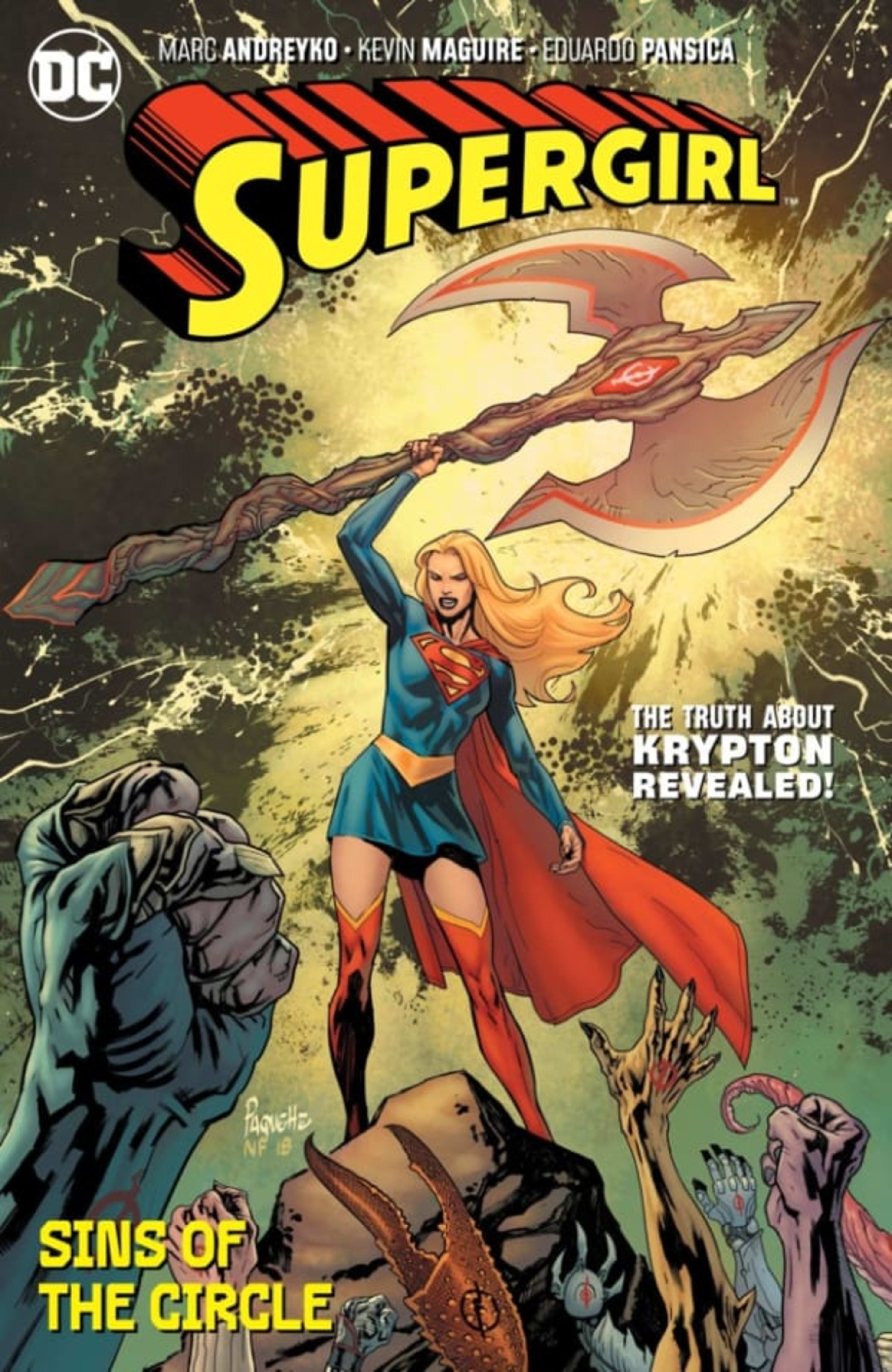 Supergirl: Sins of the Circle cover — © DC Comics