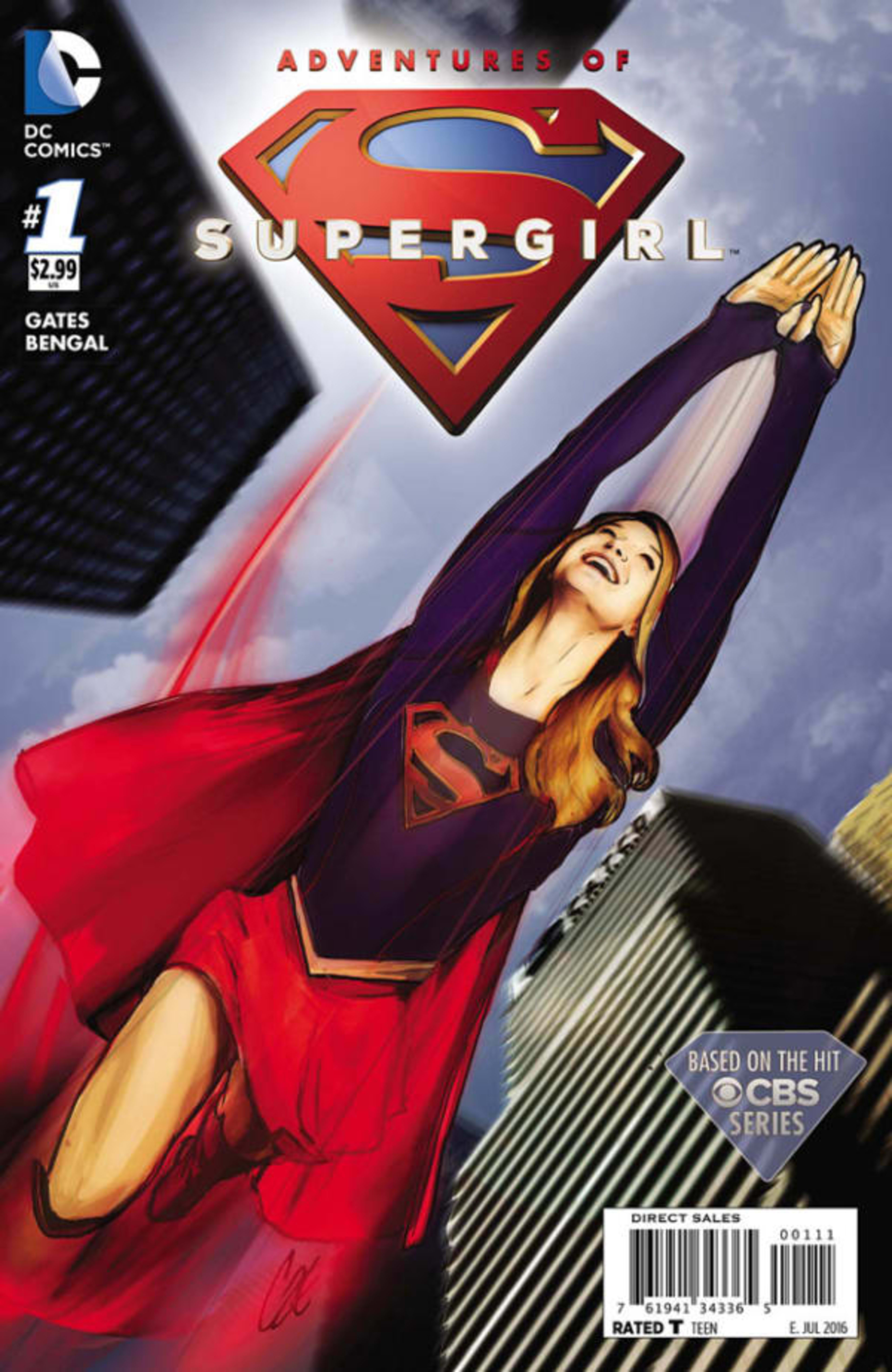 The Adventures of Supergirl cover — © DC Comics