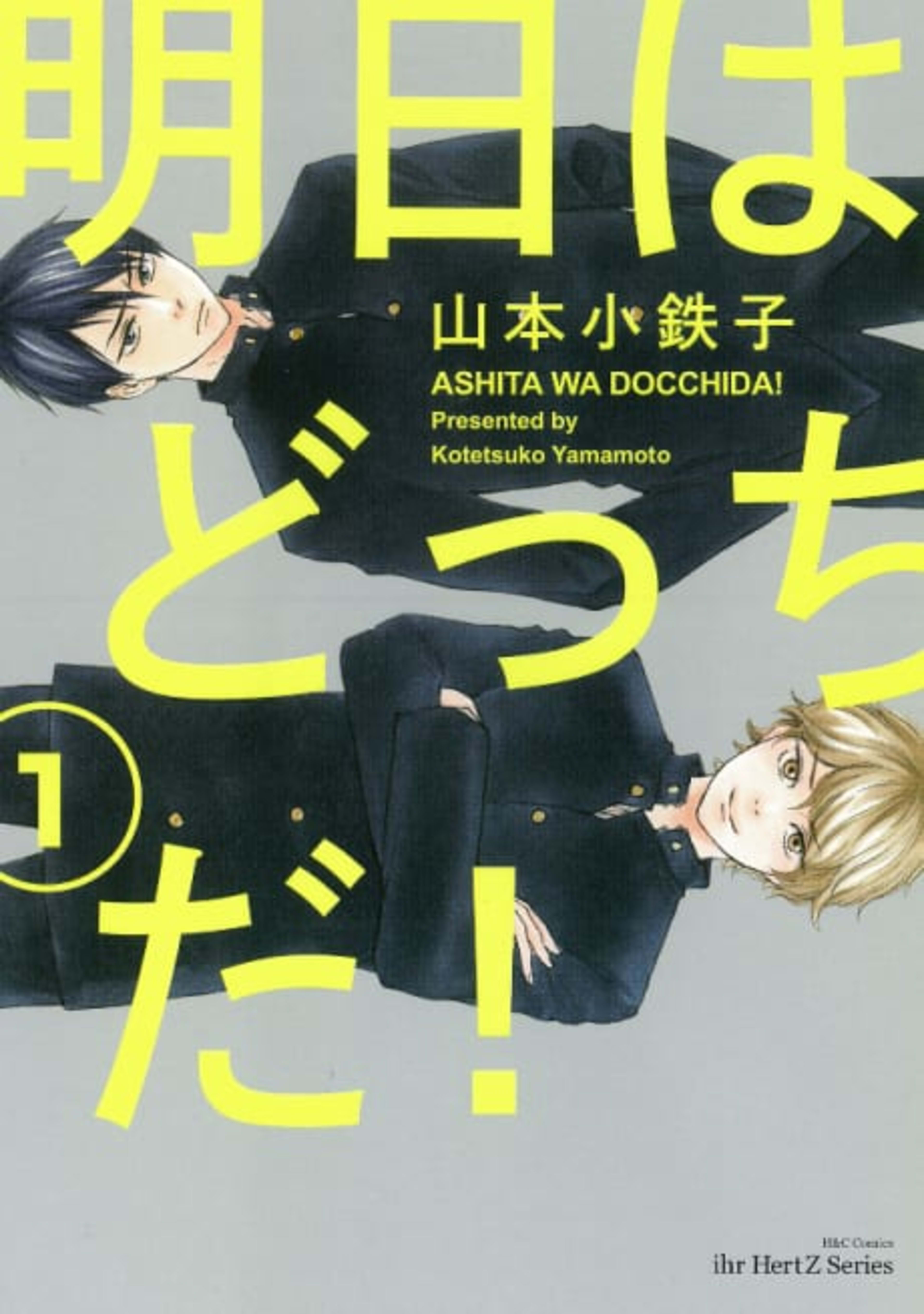 Ashita wa Docchi da! cover — © Viz Media