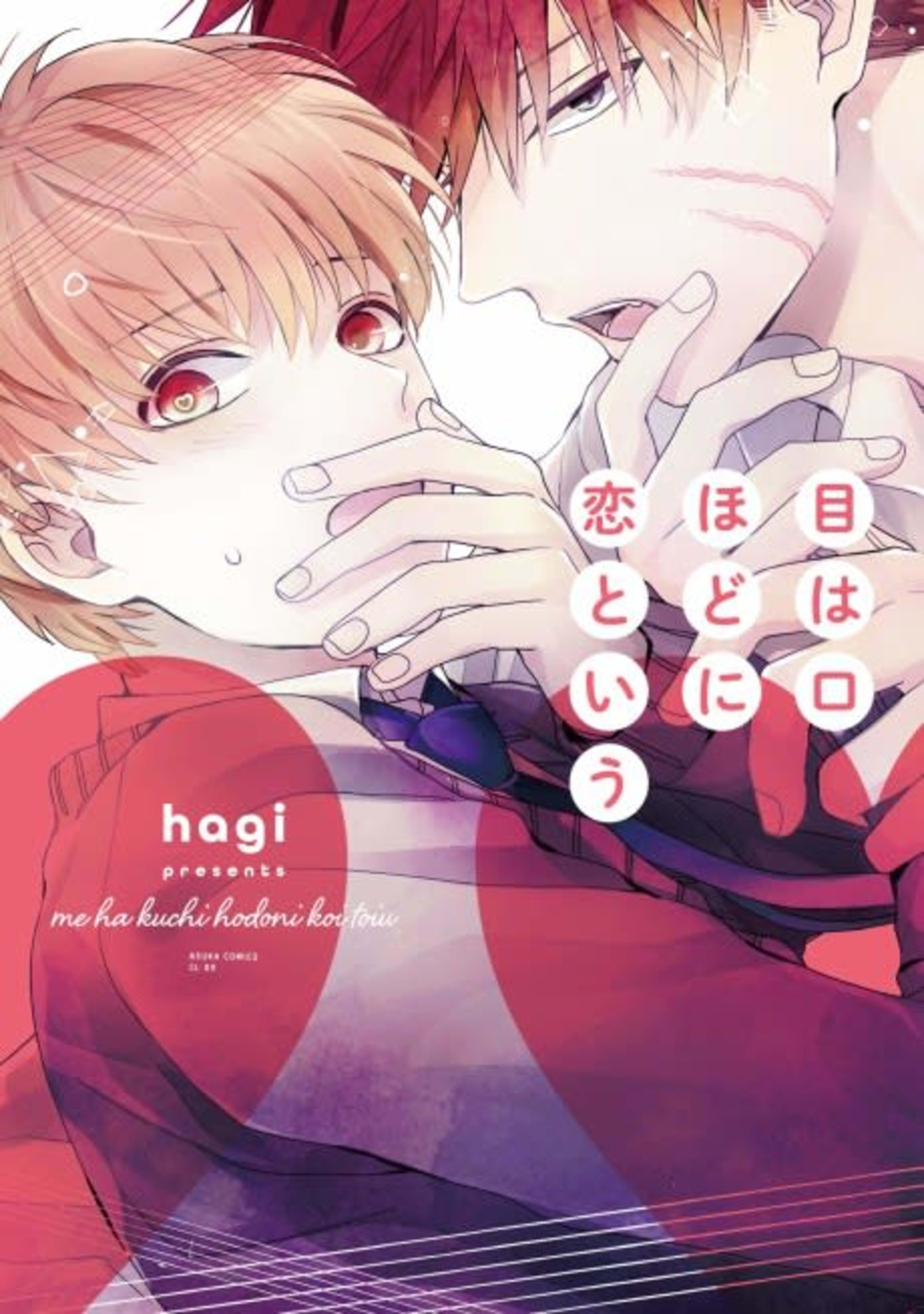 Me wa Kuchi Hodo ni Koi to Iu cover — © Viz Media