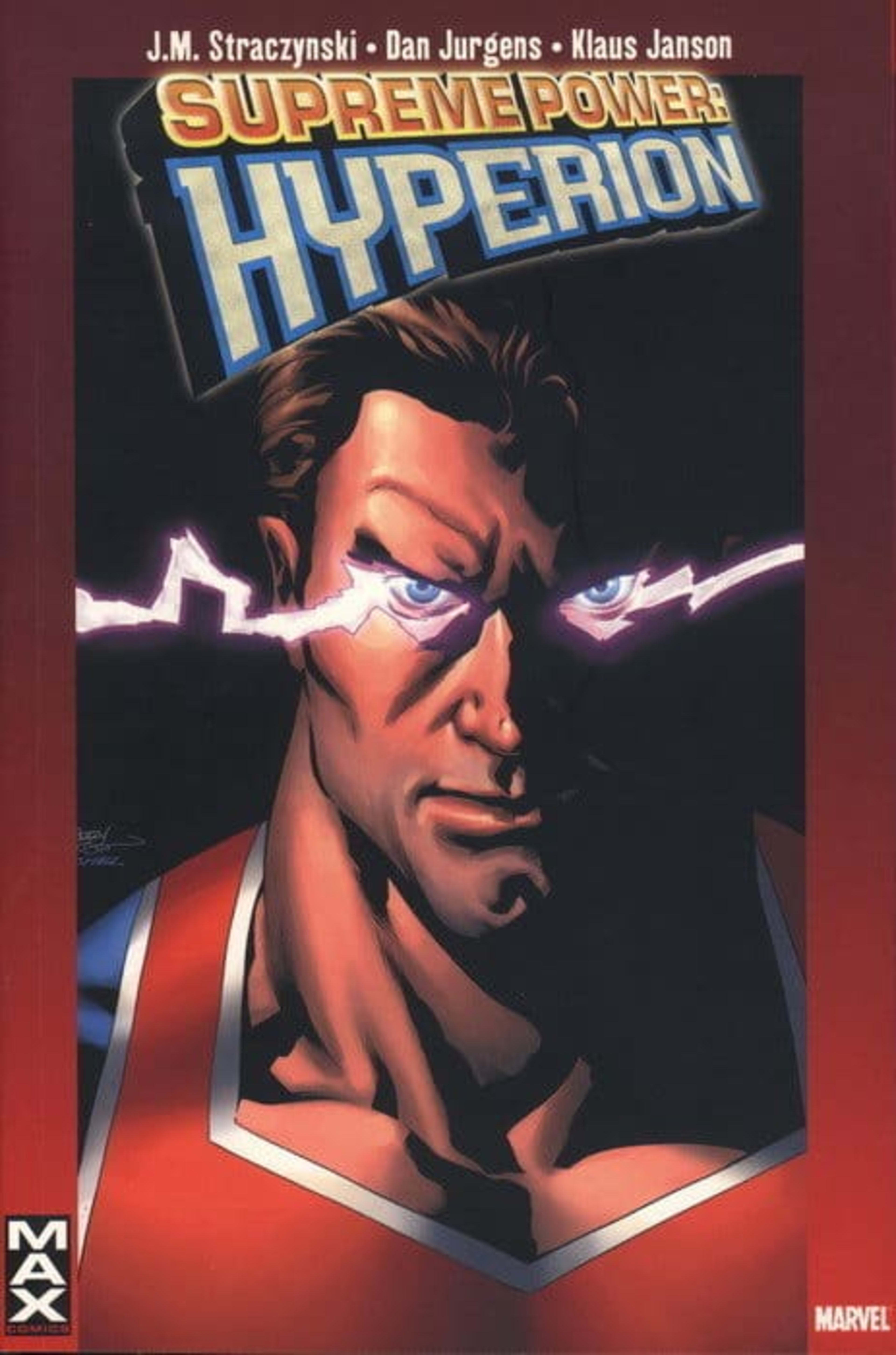 100% MAX. Supreme Power: Hyperion cover — © Panini España