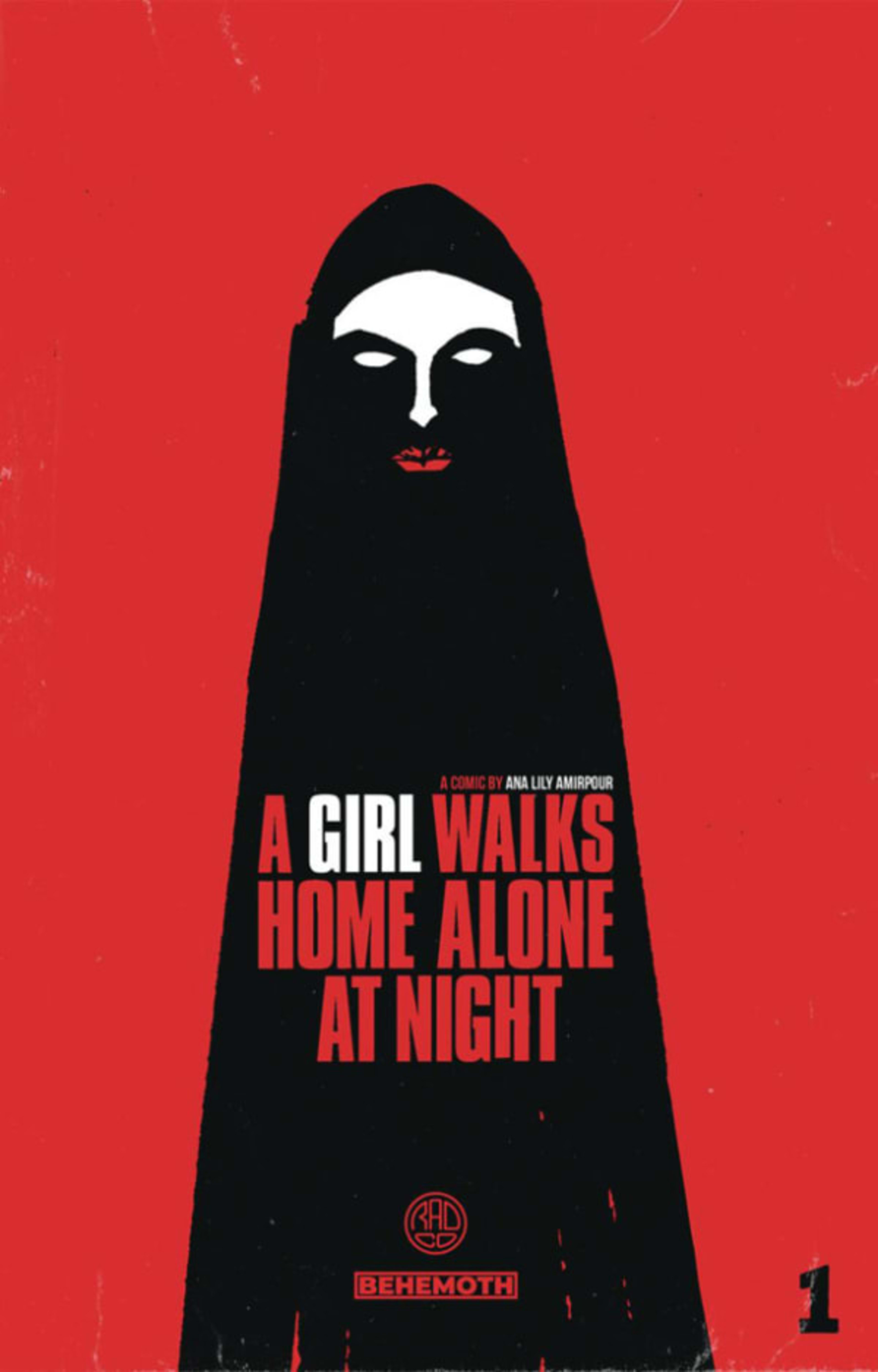 A Girl Walks Home Alone At Night cover — © Behemoth Comics