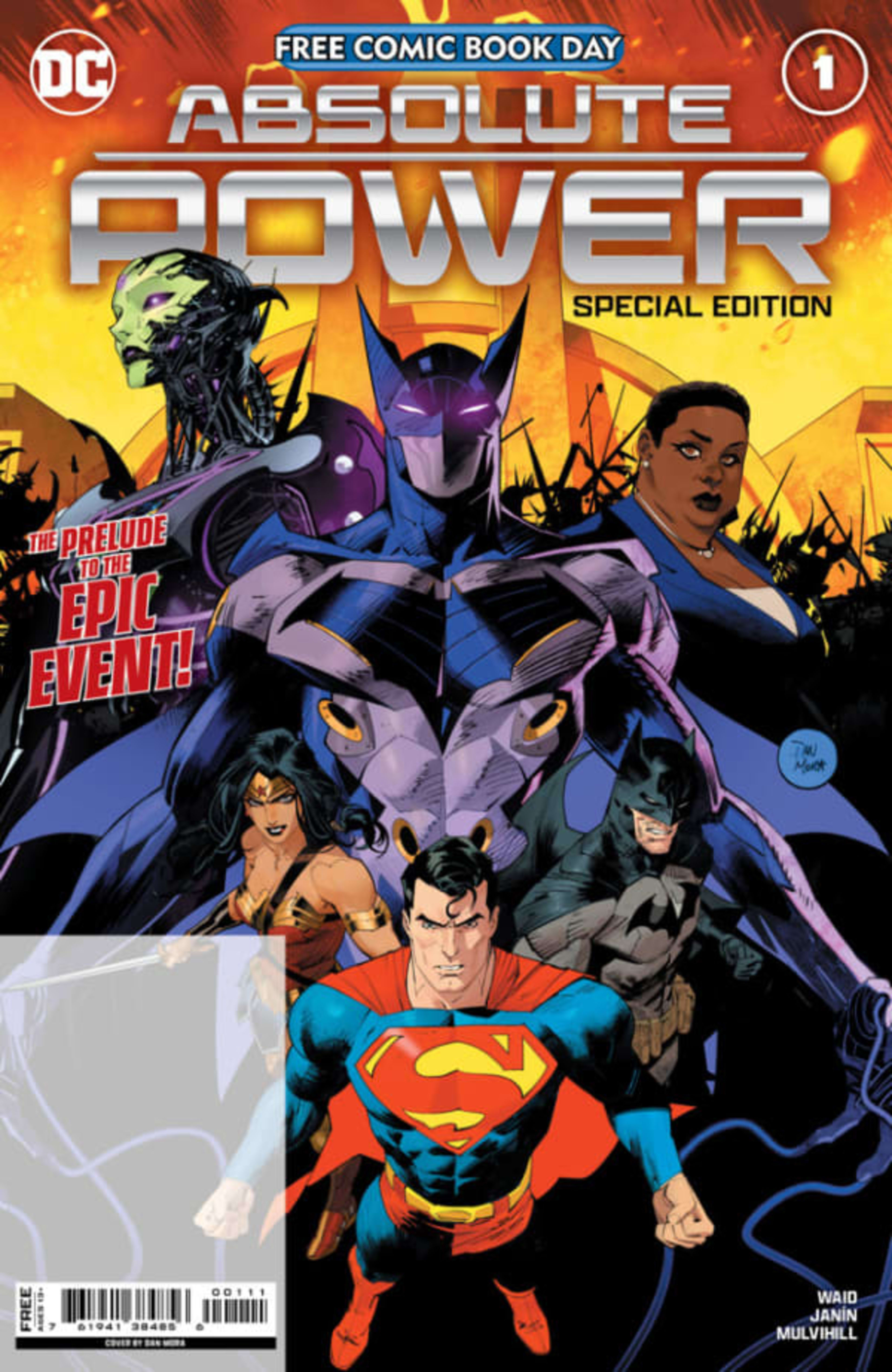 Absolute Power 2024 FCBD Special Edition cover — © DC Comics